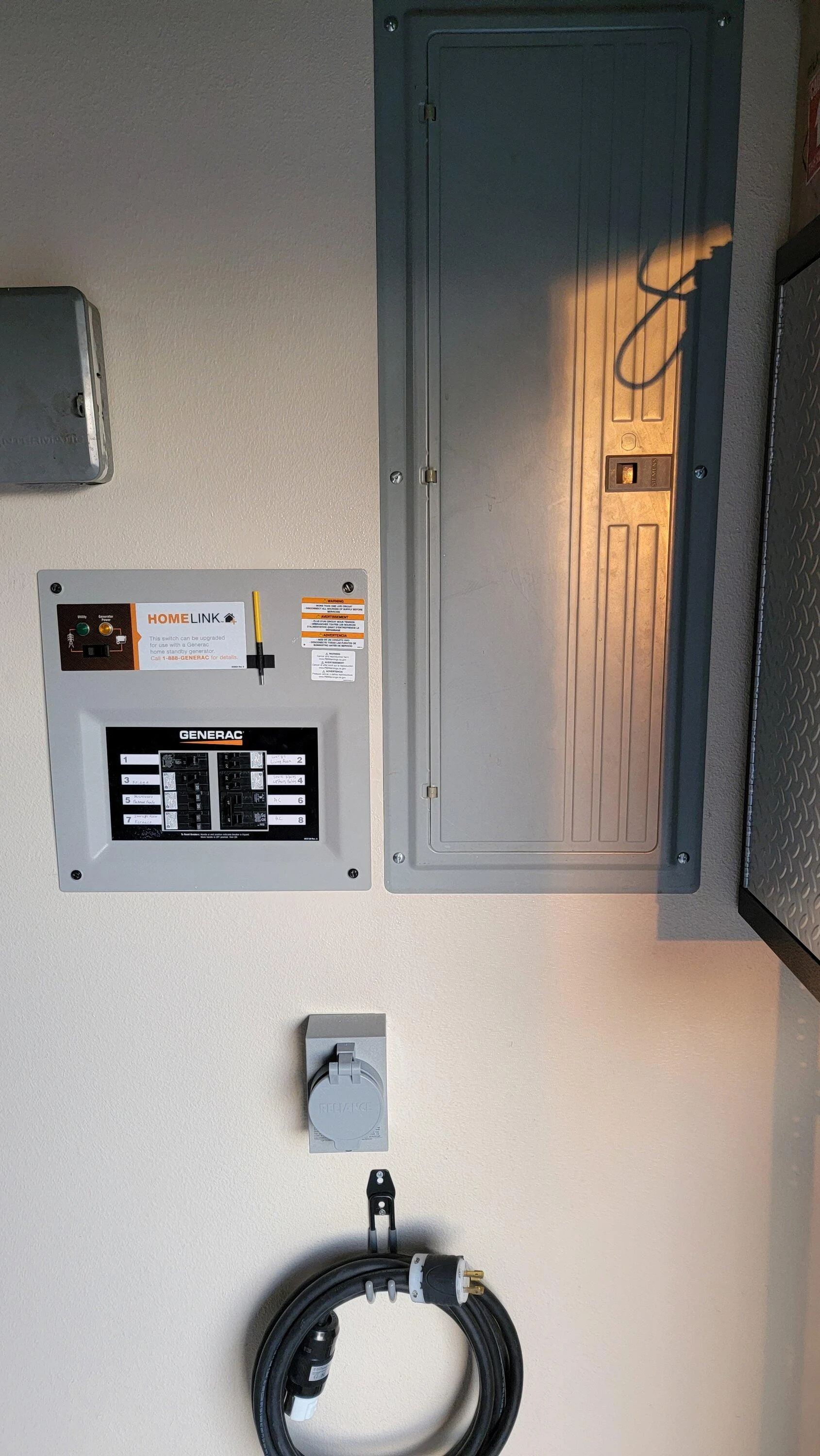 Ford F-150 My Generac Panel Install Adventure 20230314_184823