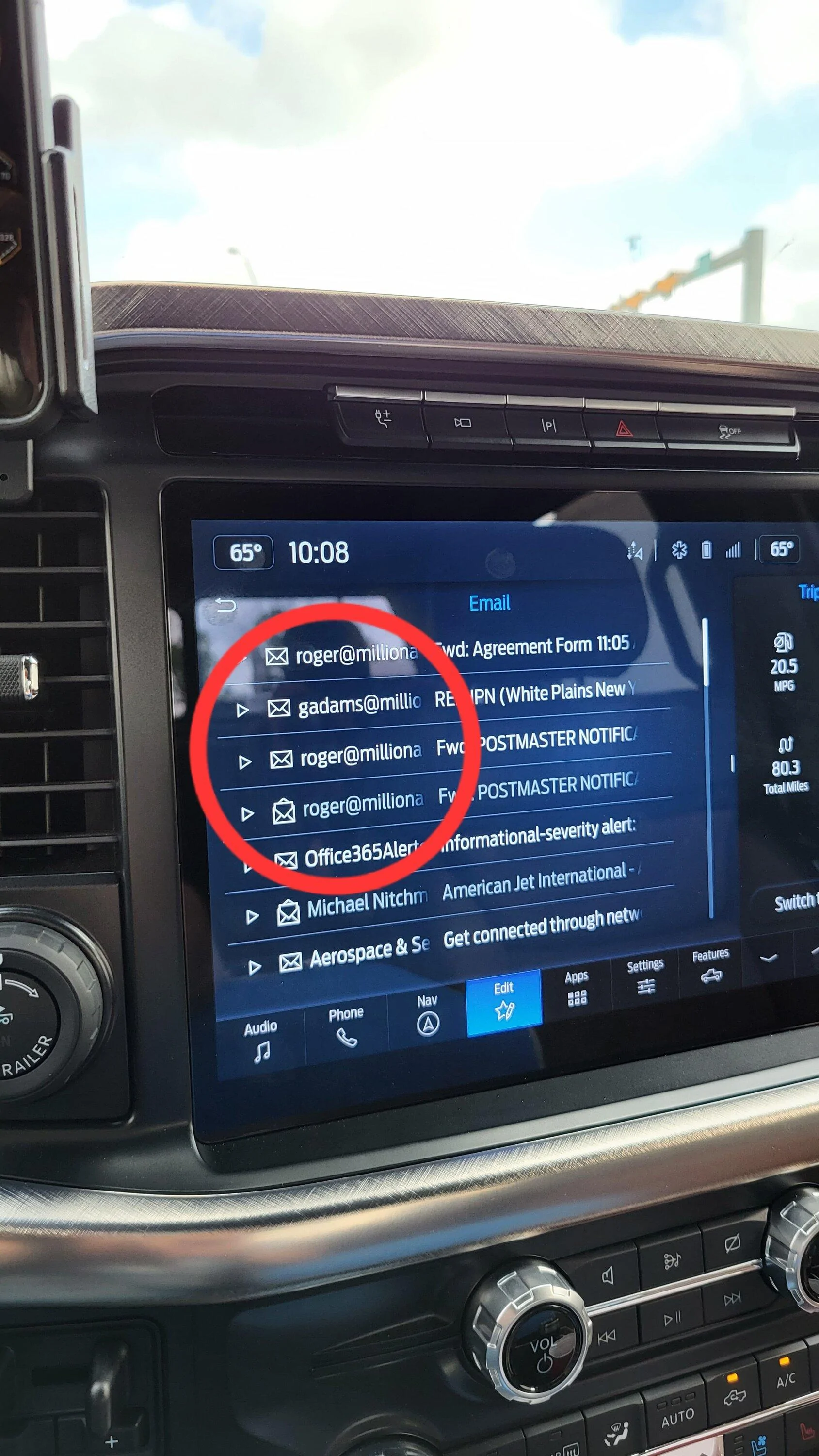 Ford F-150 Sync 4 won't notify about new texts 20230323_100844