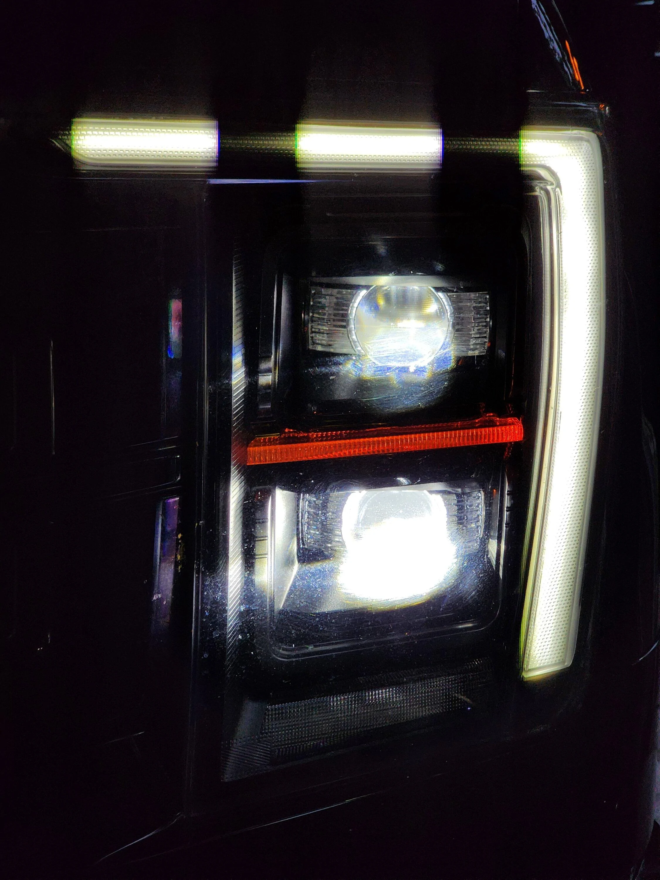 Ford F-150 Head lights.. What do the upper lights do? 20230419_195019