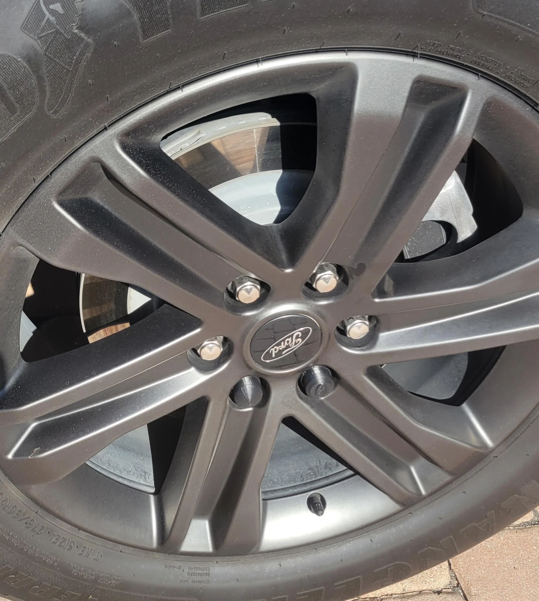 Ford F-150 3D printed Lug Nut covers 20230430_172034