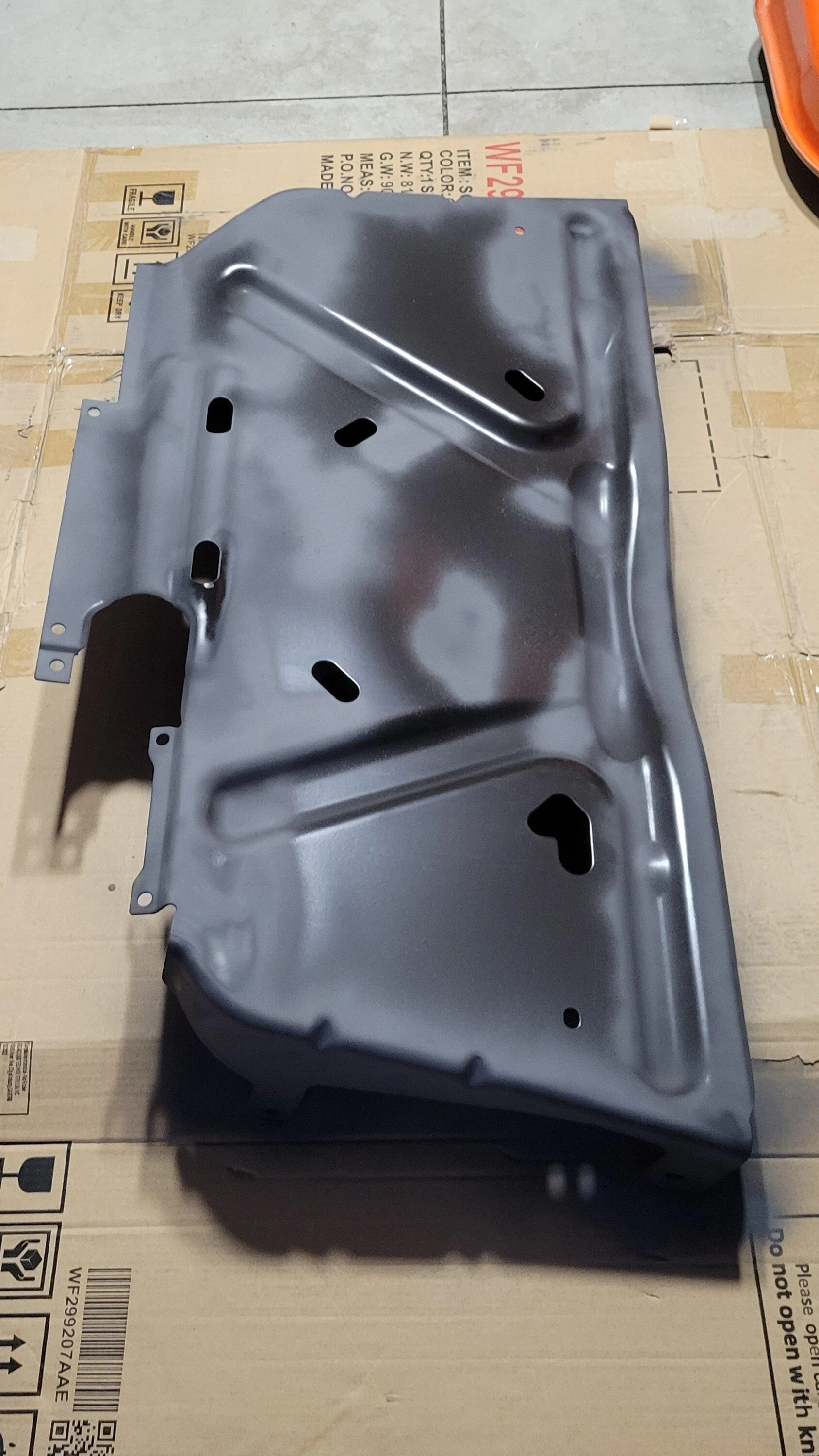 Ford F-150 Factory catalytic converter protection 20230505_201456