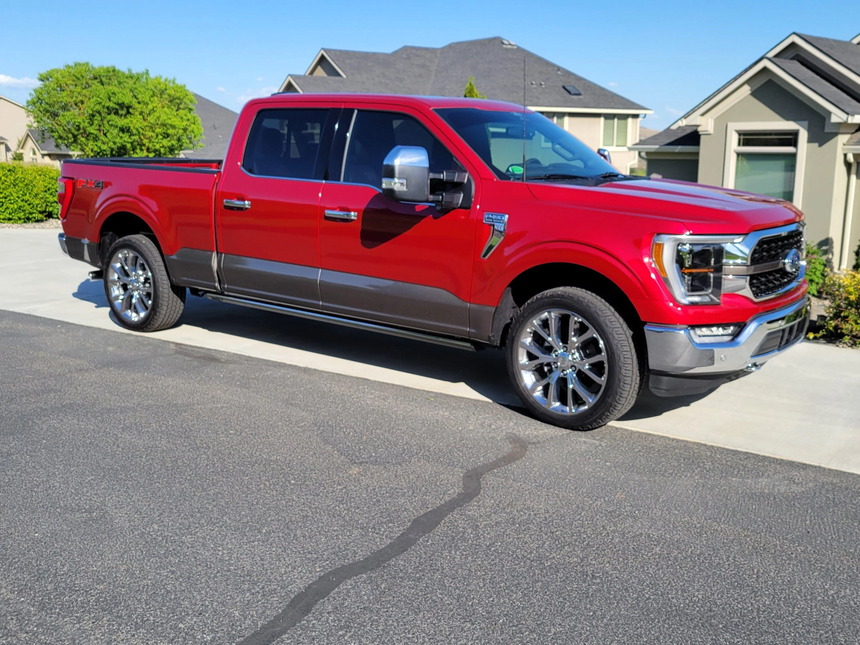 Ford F-150 Blacked out roof with black PPF wrap DIY 20230511_165747