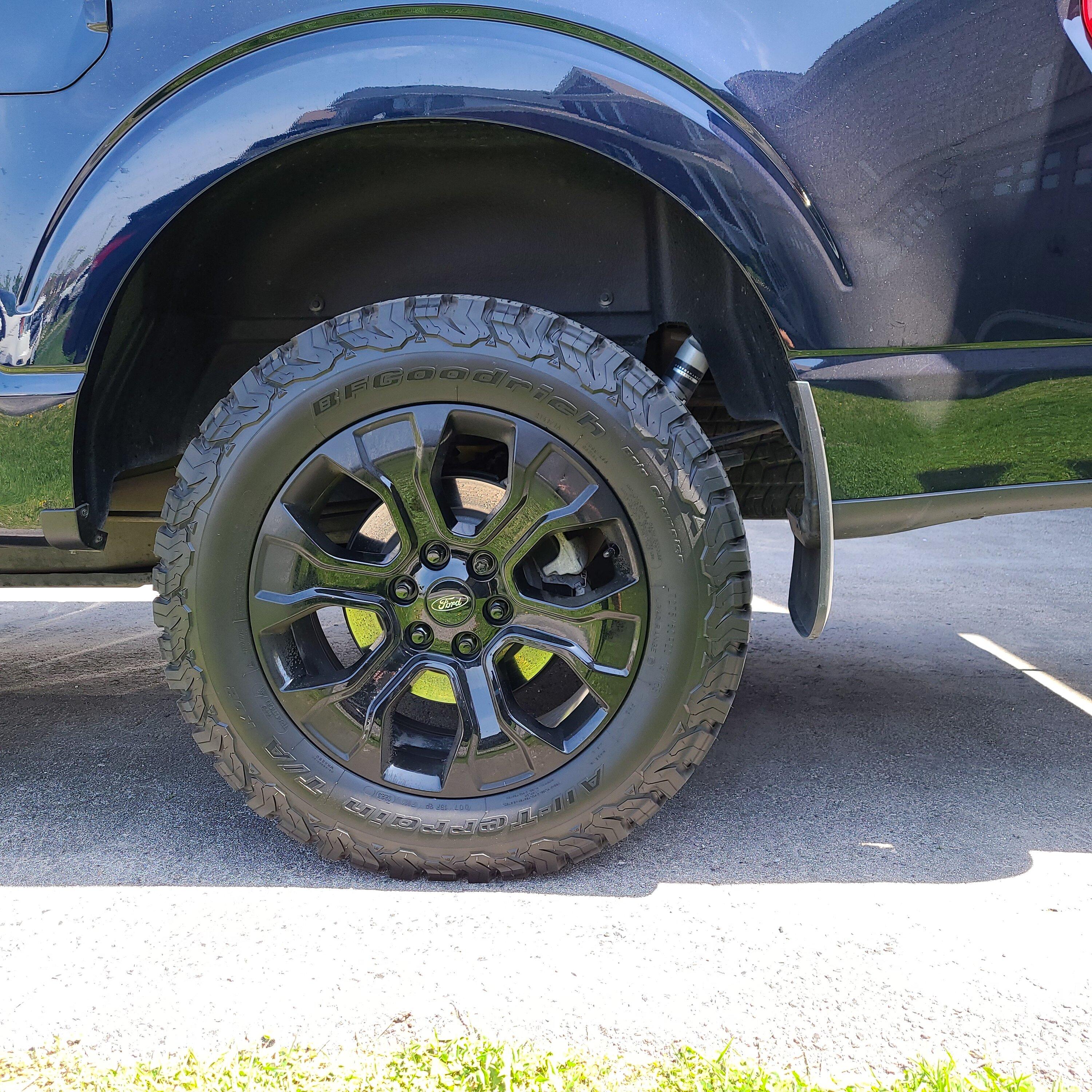 Ford F-150 BAP wheels with non-factory tires? 20230513_121750