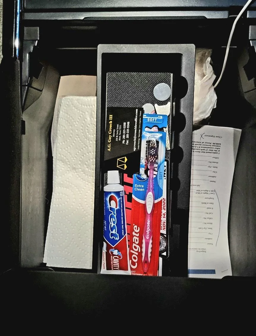 Ford F-150 Console Organizer Tray compatible with OEM Safe Vault 20230515_202454