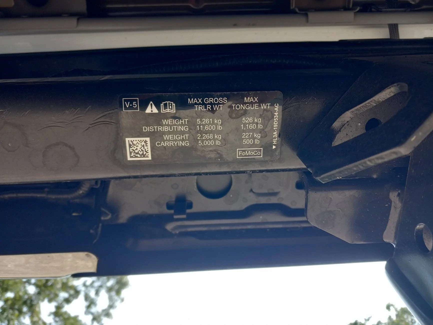 Ford F-150 Trailer tow package vs piecing together 20230617_113433