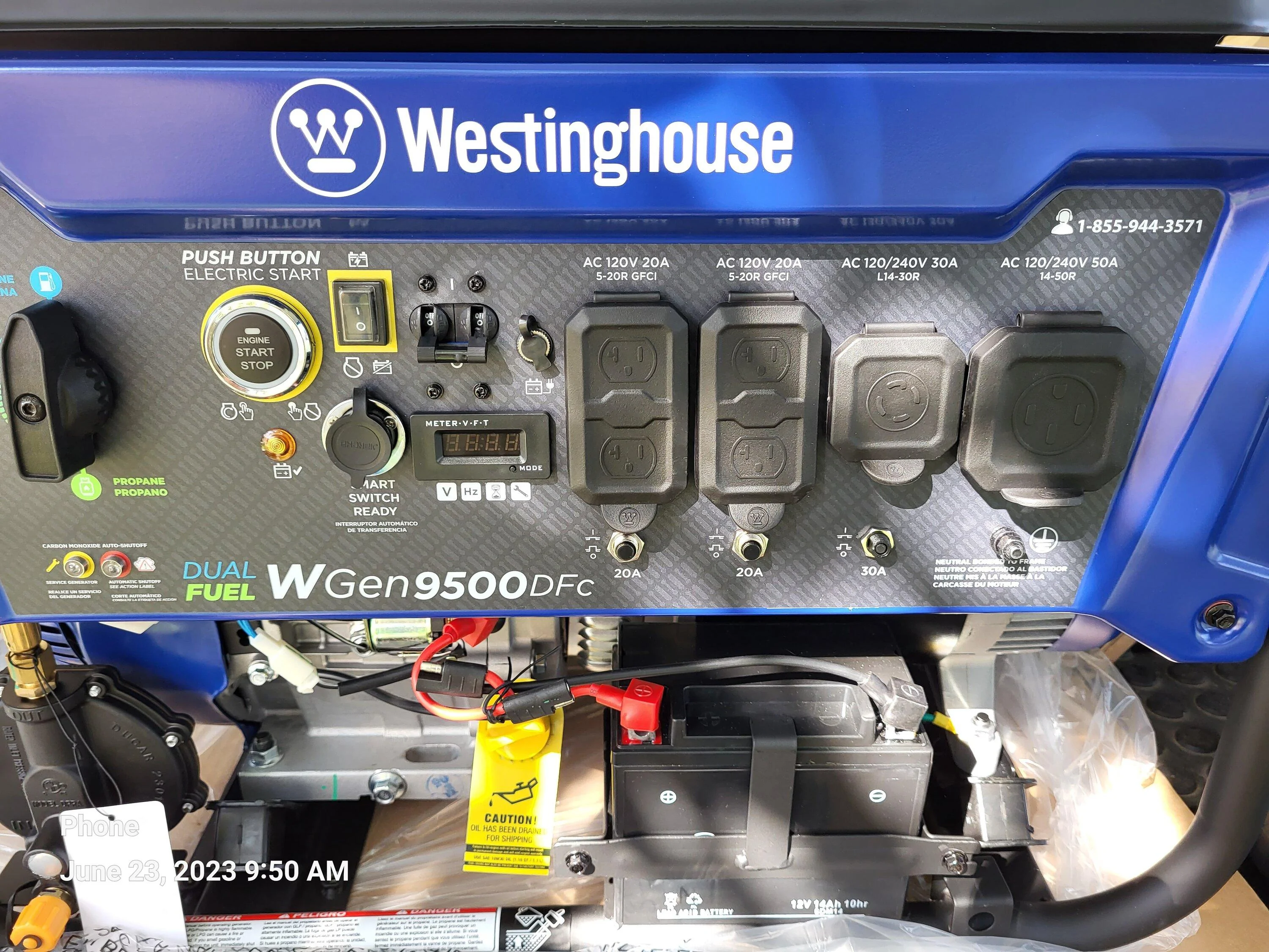 Ford F-150 generlink transfer switch up to 40 amps 240 volts 20230623_095057