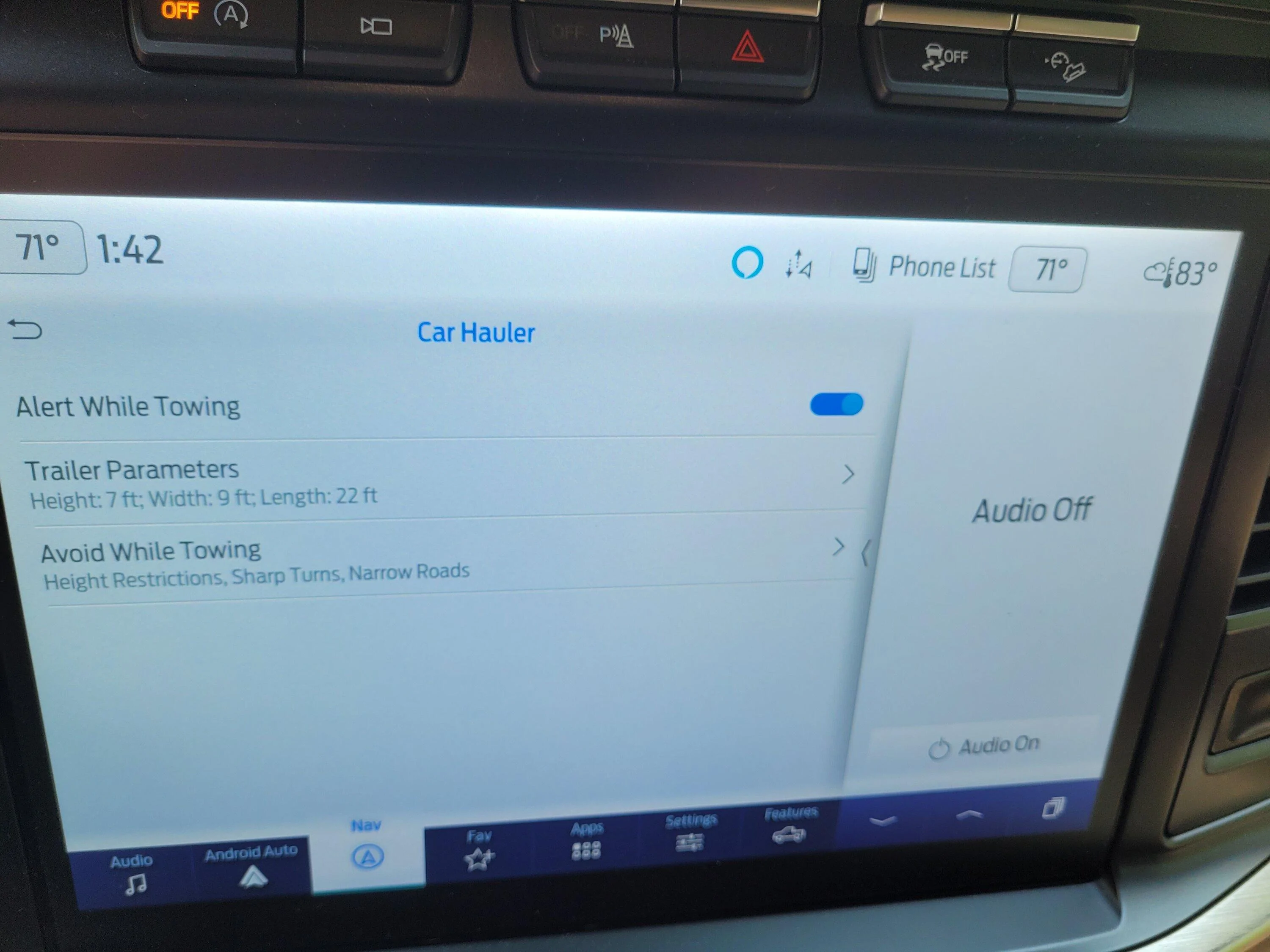 Ford F-150 "Bong" Type Chime When Towing 20230623_134212