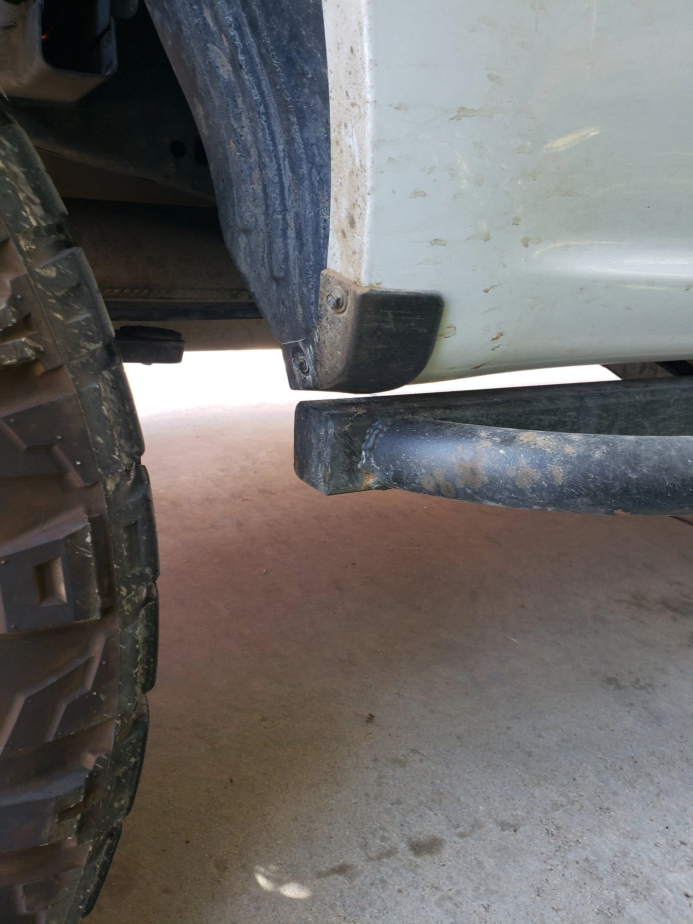 Ford F-150 Rear wheel "air deflector" delete. 20230801_114550