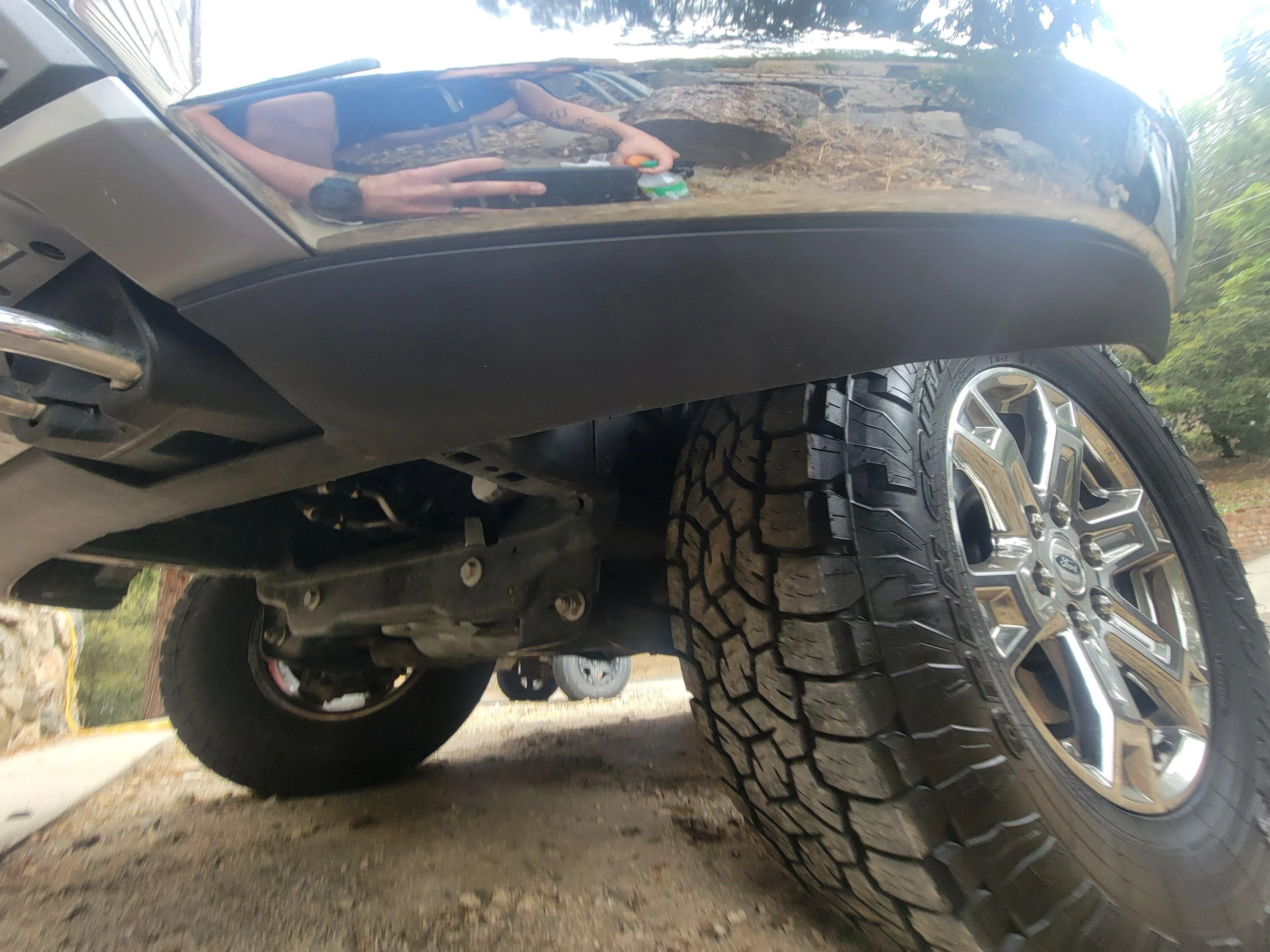 Ford F-150 Got my level and tires done. 20230809_163453