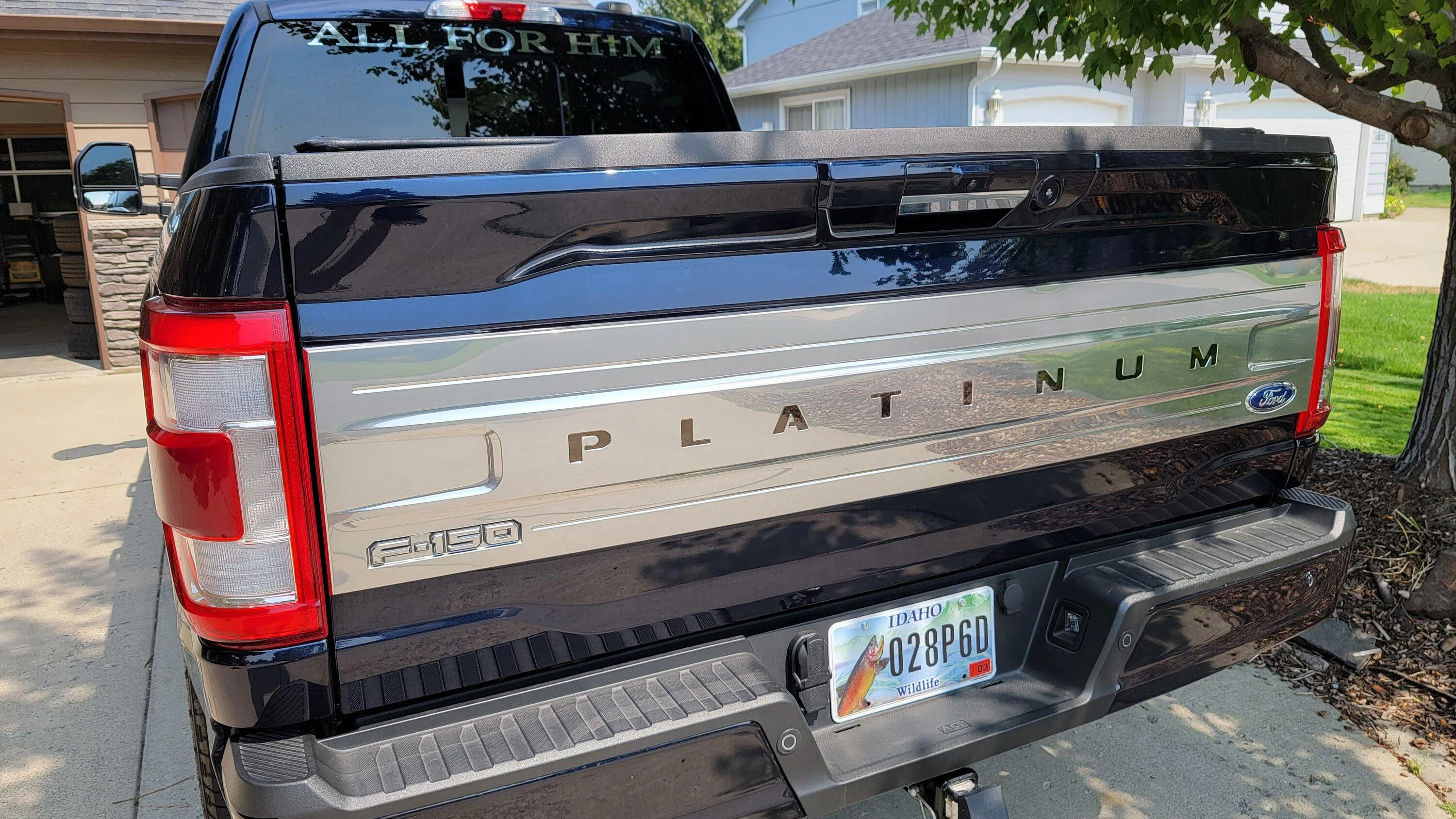Ford F-150 Metal Tailgate Lettering 20230817_122112