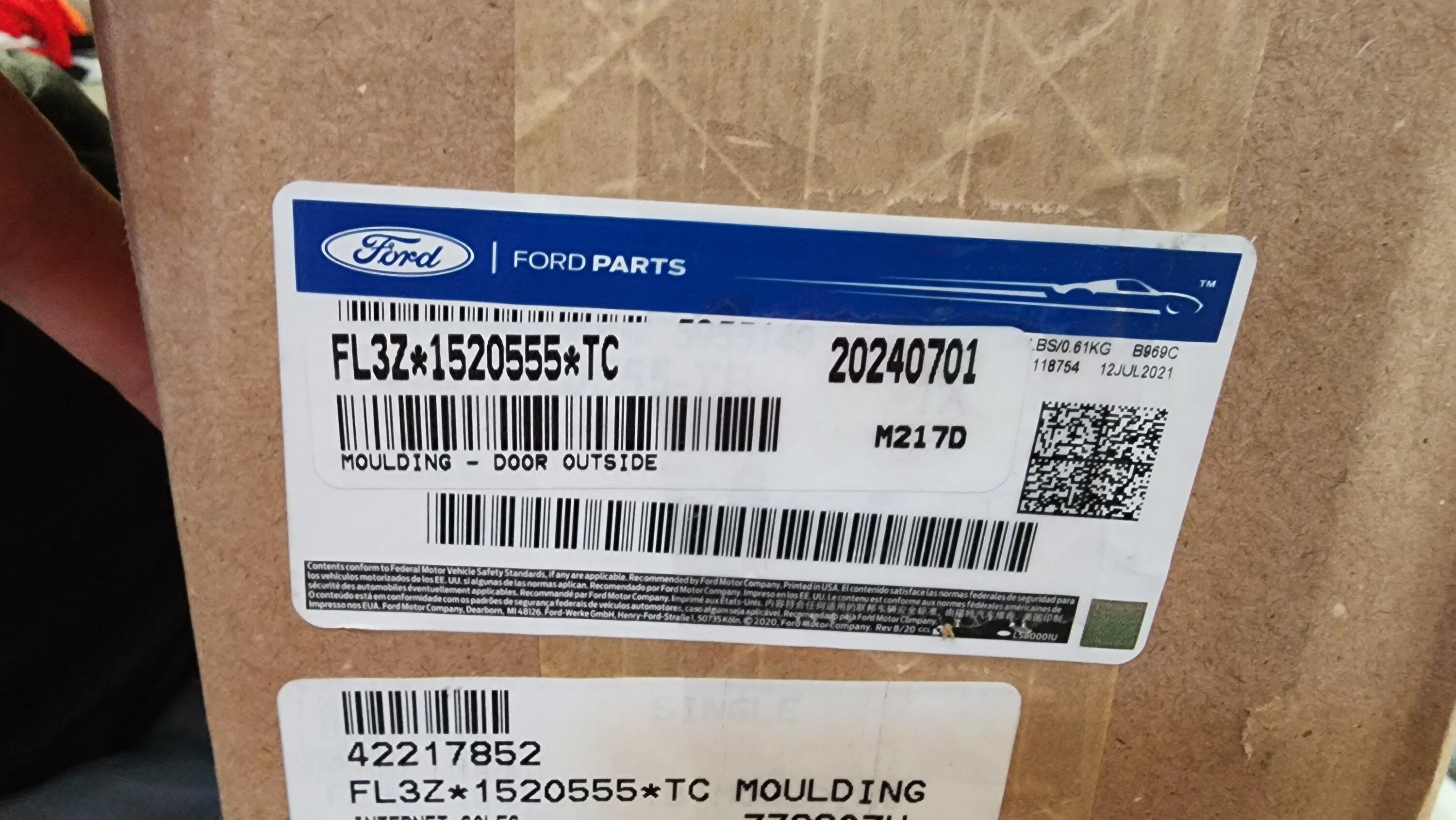 Ford F-150 Adding keyless entry pad? 20230903_155816