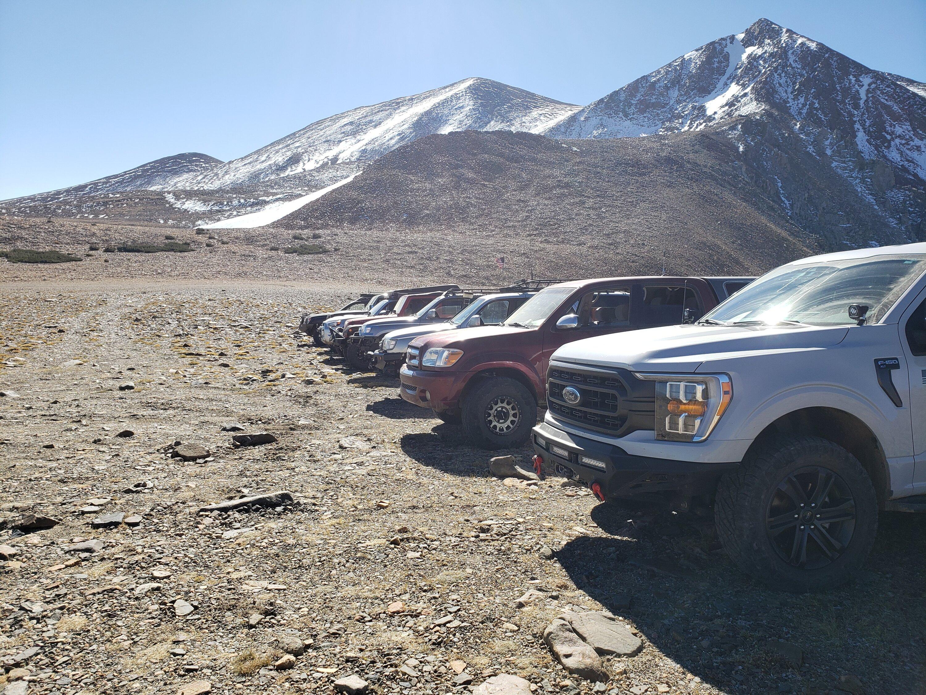 Ford F-150 Trip: 10 rigs, 5 days to Eastern Sierras, Bristlecone Pines, Coyote Flats, Virginia Lakes, Kavanaugh Ridge, Bodie Ghost town. 20231007_103710