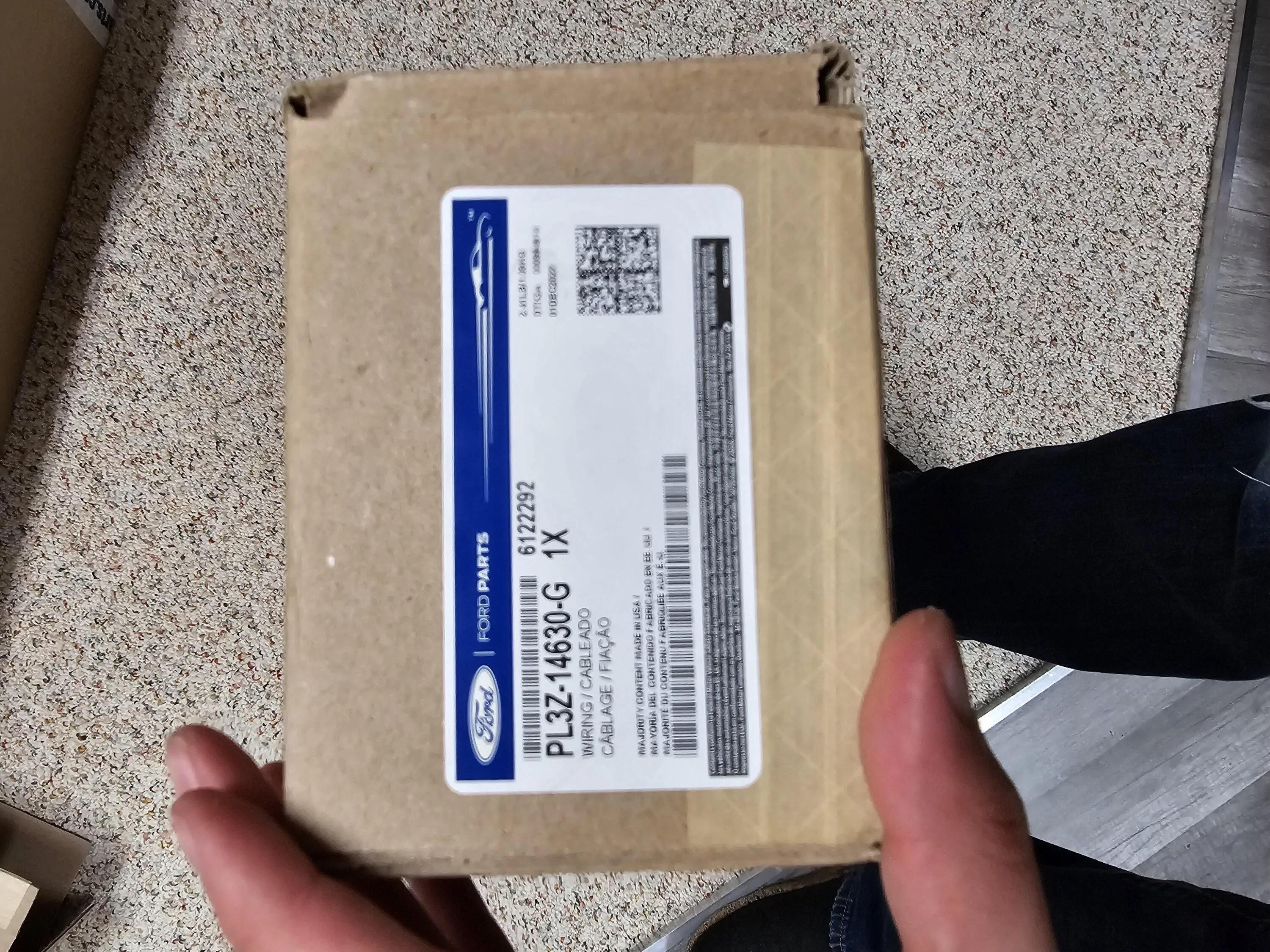 Ford F-150 21+ F150 Door wire harness (driver, pass), SCCM/Clockspring assembly 20231010_223246