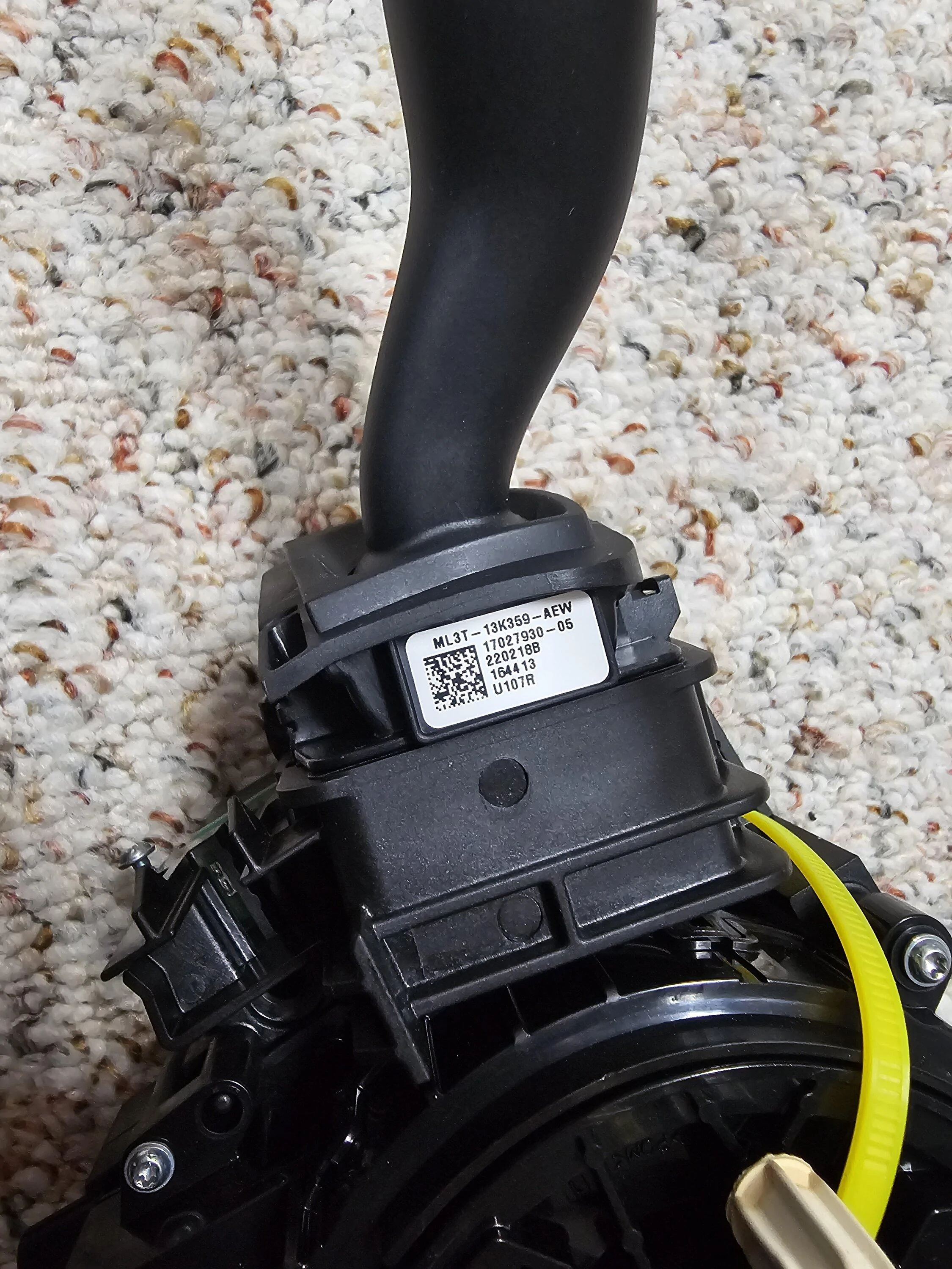 Ford F-150 Manual Seat Set, Clockspring Assembly 20231011_095658