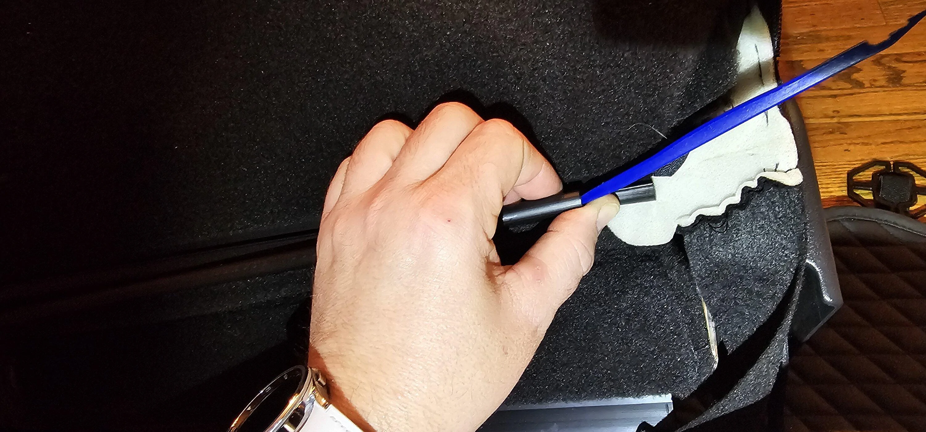 Ford F-150 Adding factory rear heated seats to 22 lariat 20231227_092352