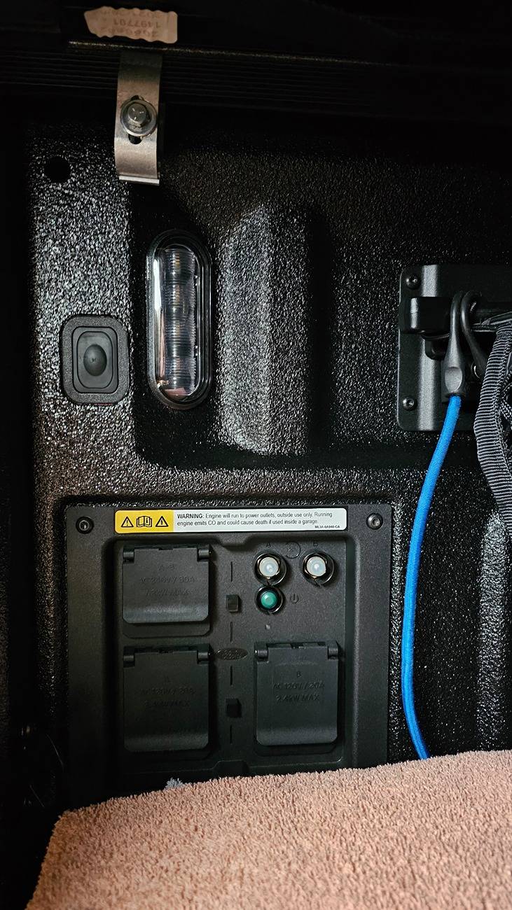 Ford F-150 2024 OEM Bed Light Switch? 2024 F150 Left Bed - Lighting Box Link Pro Power 1