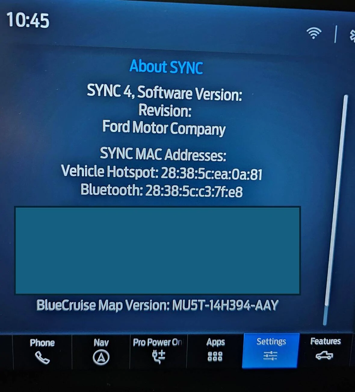 Ford F-150 2021+ F150 Power-Up and Priority OTA History Thread 2024 F150 Sync Screen