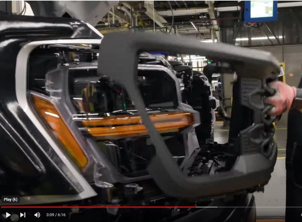 Ford F-150 24 grill/front end vs 23 2024 Grill