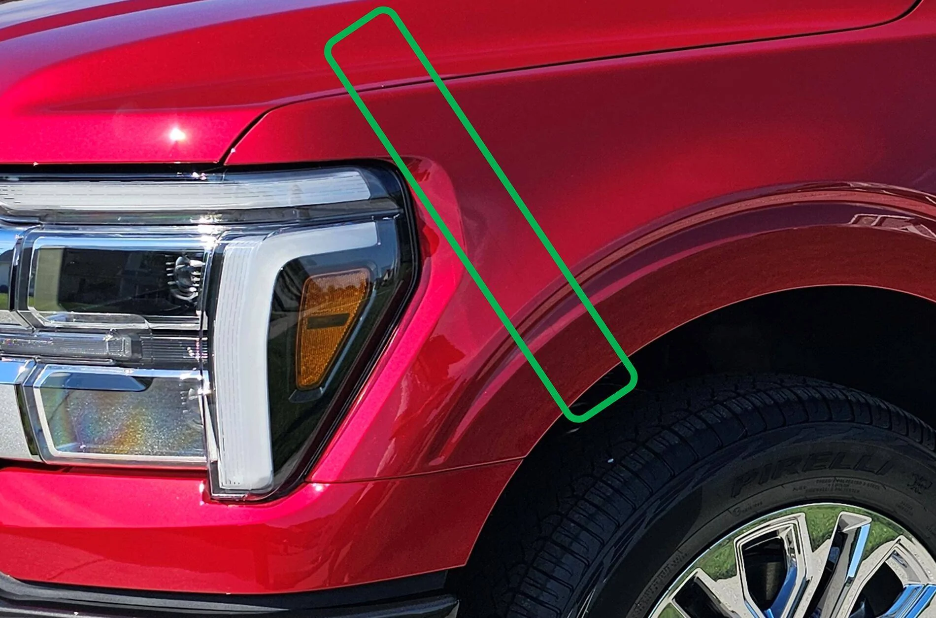 Ford F-150 2024 King Ranch Hood Deflector 2024 KR PPF Close U
