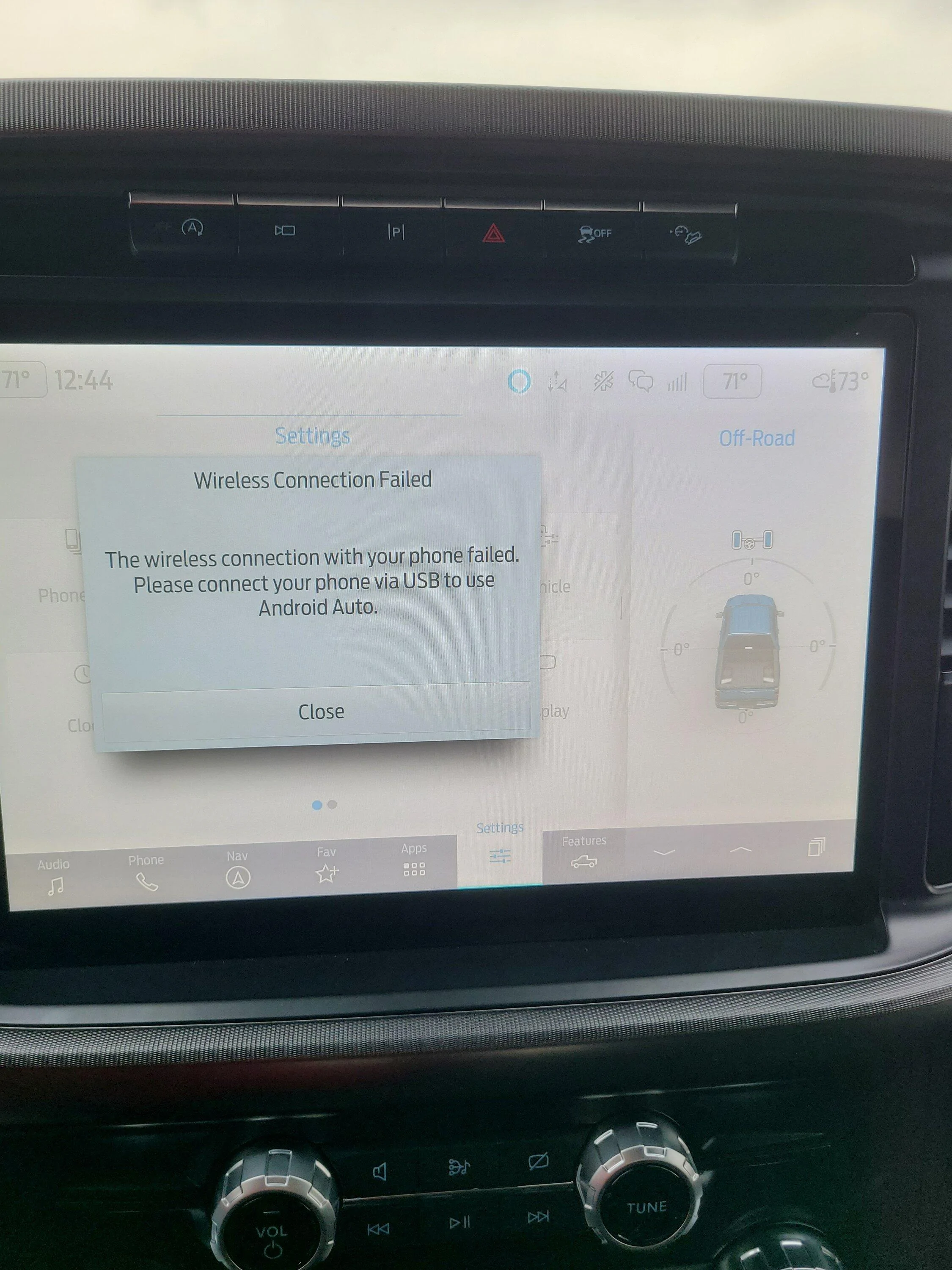 Ford F-150 Wireless Connection Failed 20240108_124415