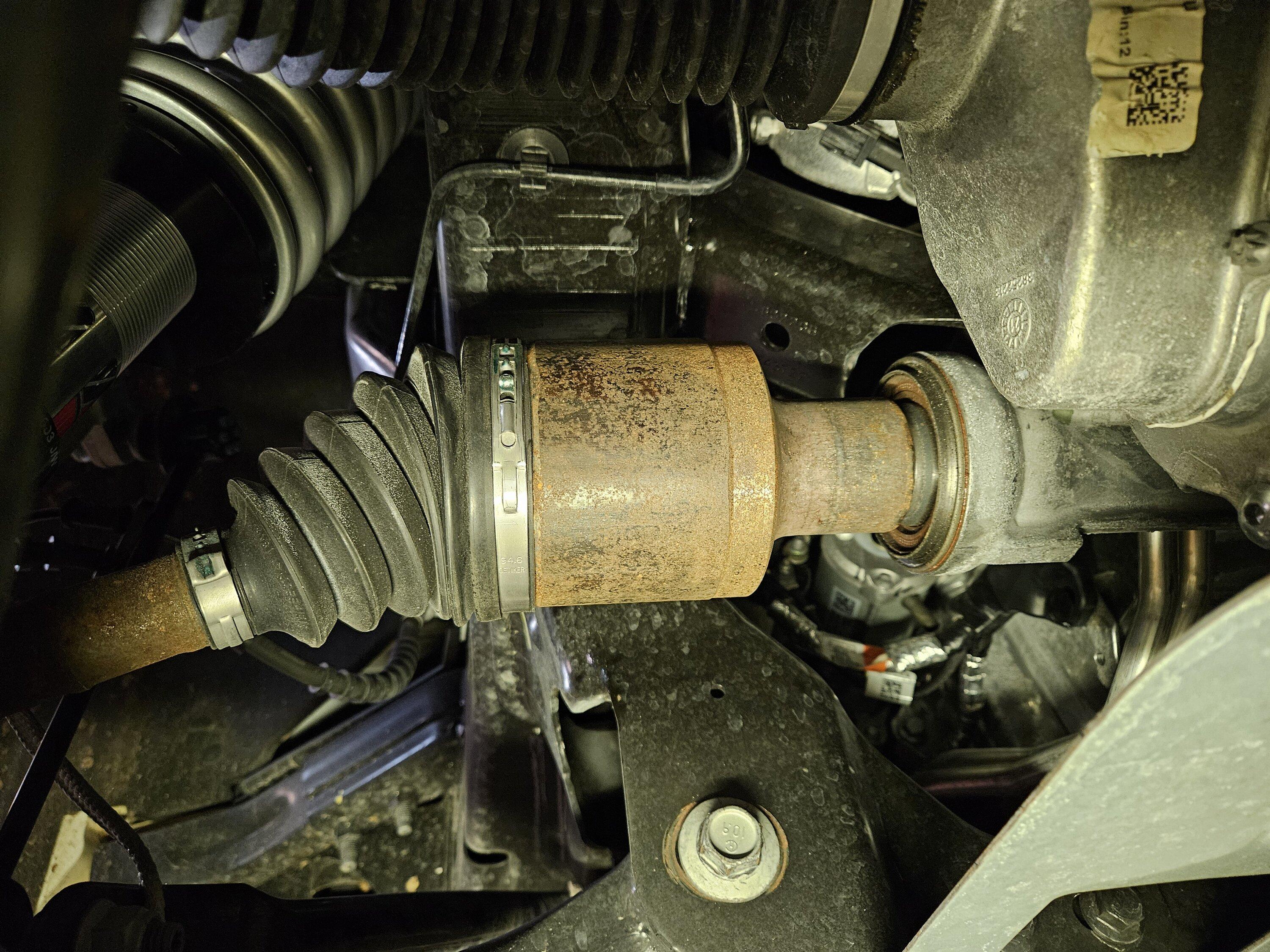 Ford F-150 Front coil over install - maybe screwed up?  Looking for some help 20240113_194552