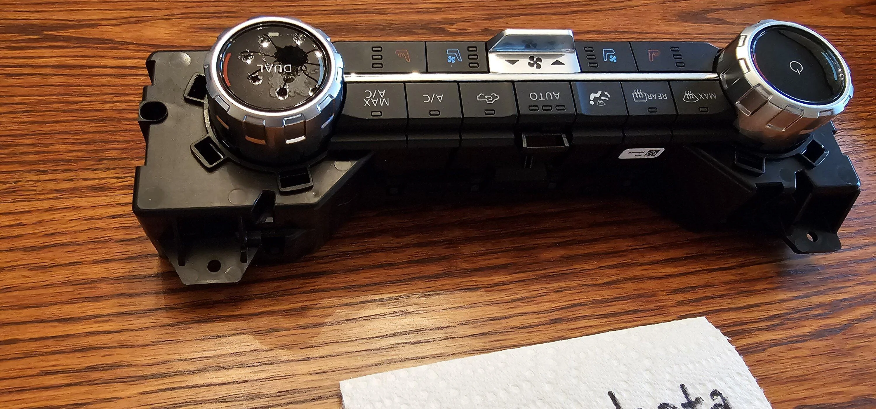 Ford F-150 HVAC panel NL3T-18C612-SB $90 20240122_145811