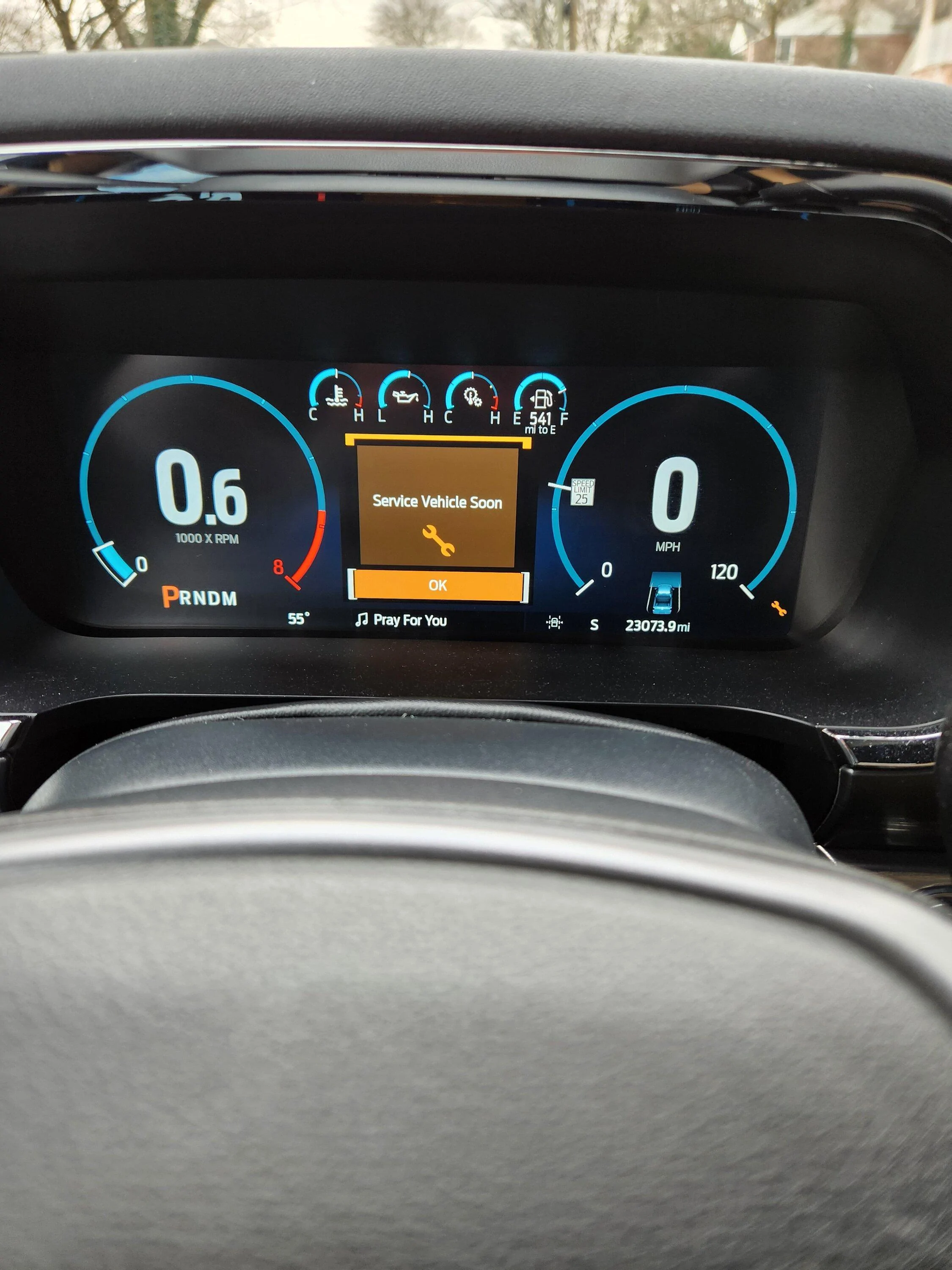 Ford F-150 Got update last night 20240210_113846