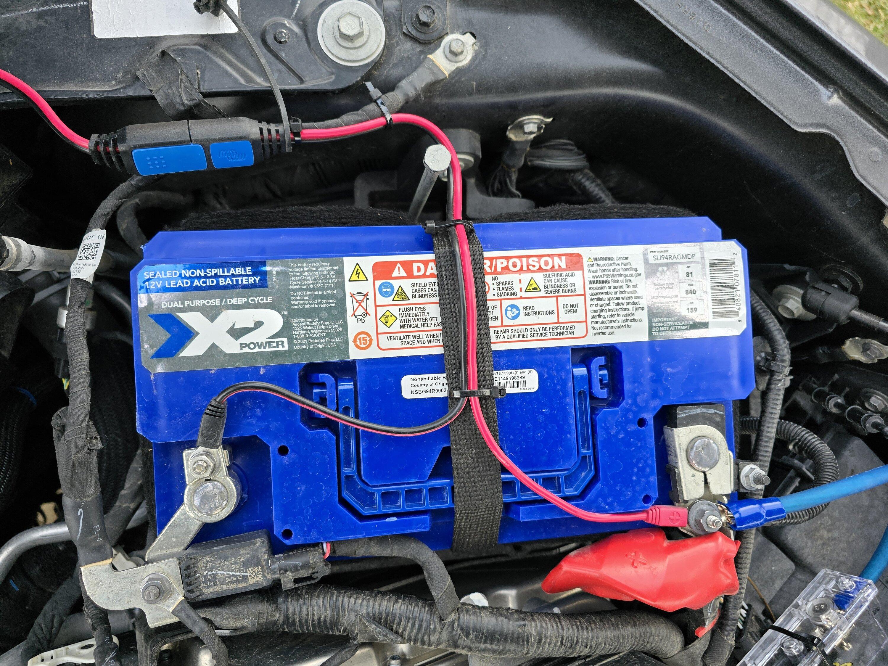 Ford F-150 Factory battery ongoing issues 20240305_095006
