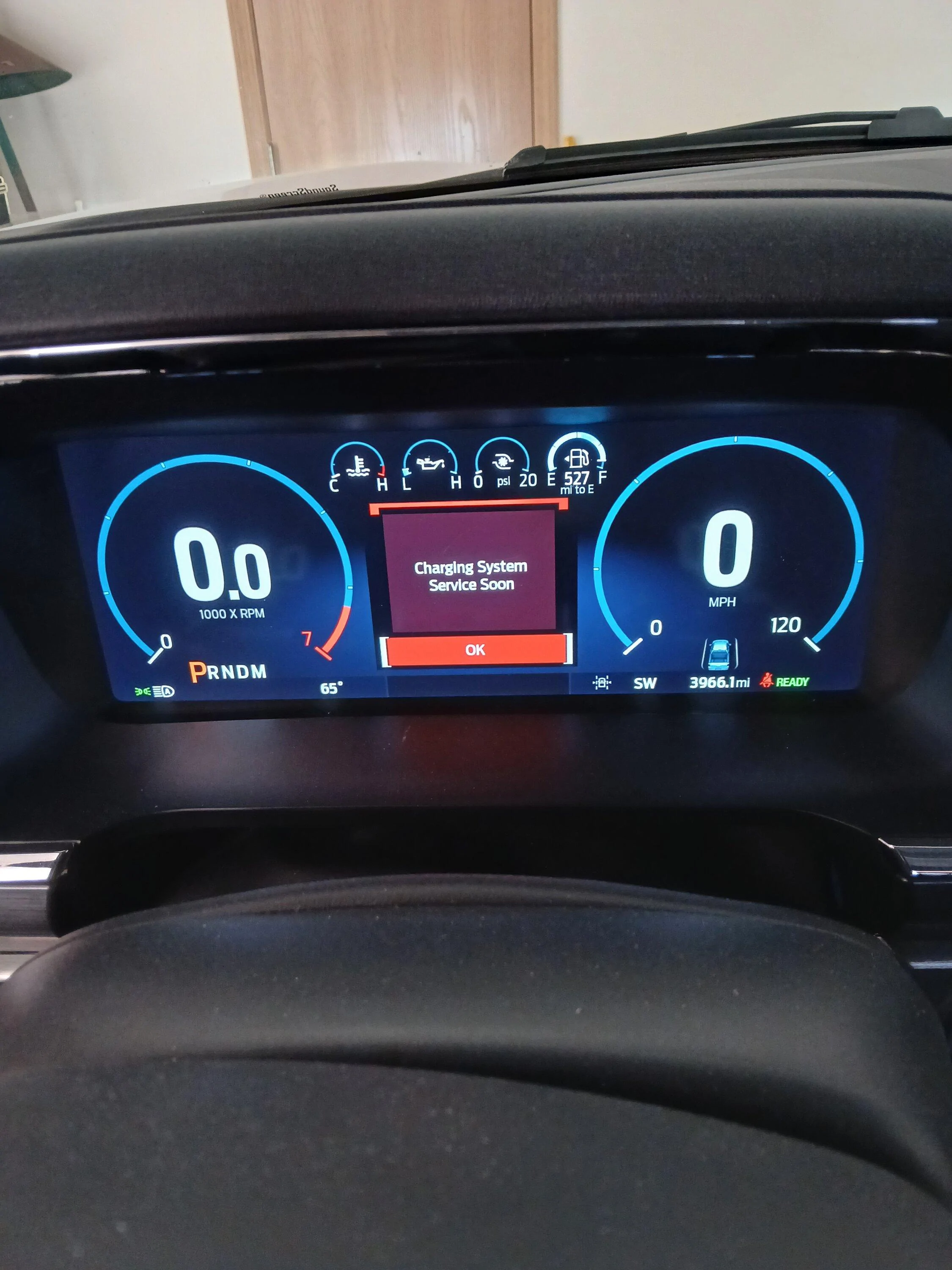 Ford F-150 Charging System Service Soon. 20240313_101016