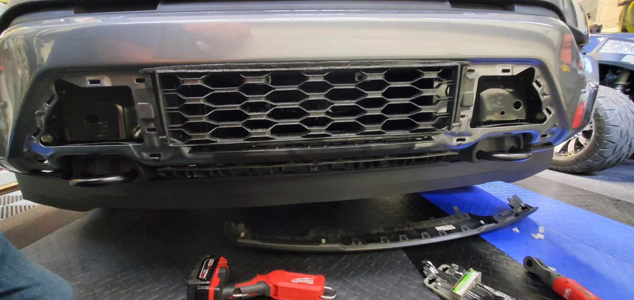 Ford F-150 Front End Friday with STX Styled Lower Bumper Grille 20240422_152122