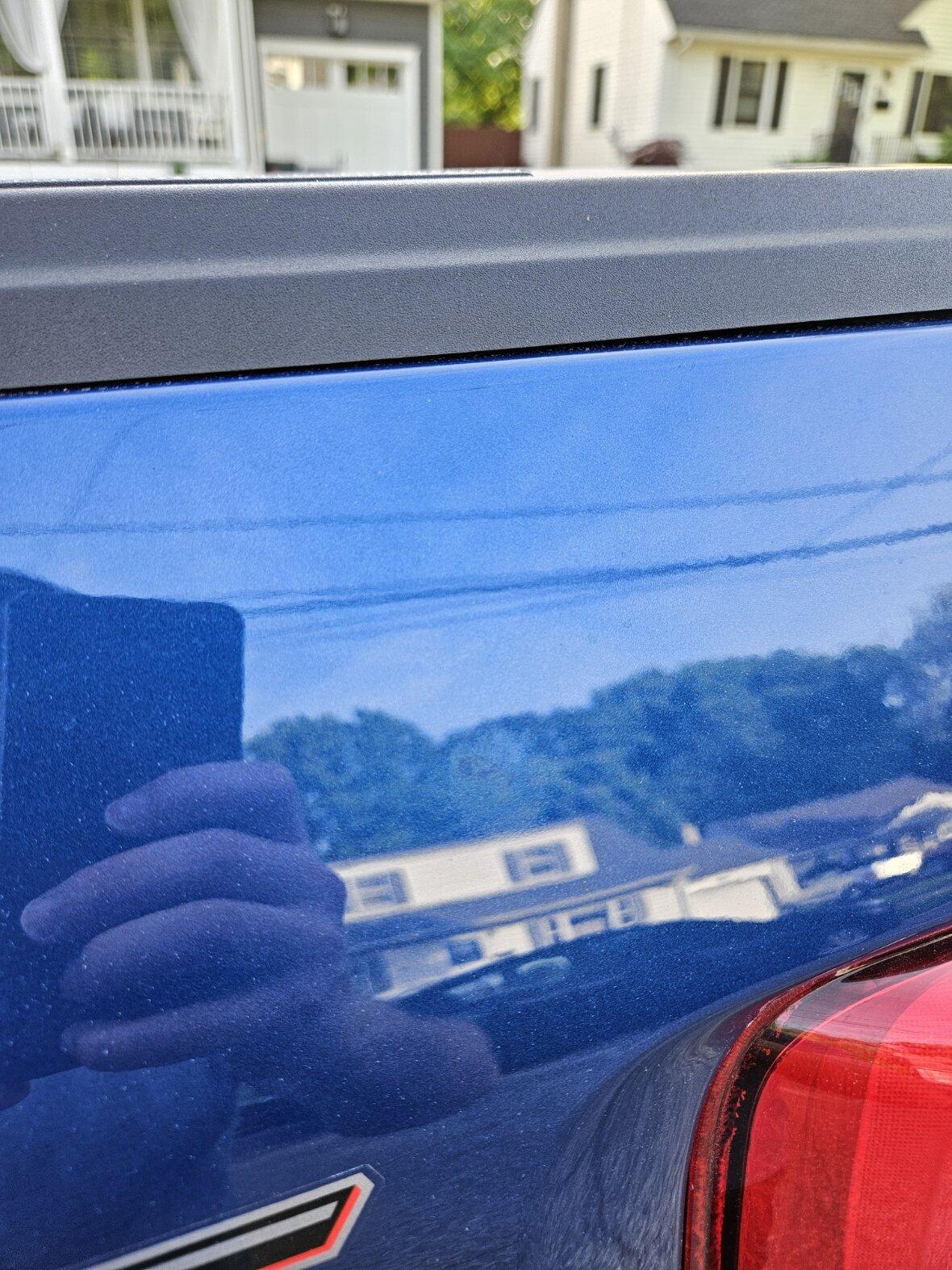 Ford F-150 Faded Paint Splotch Atlas Blue 2022 20240508_181755