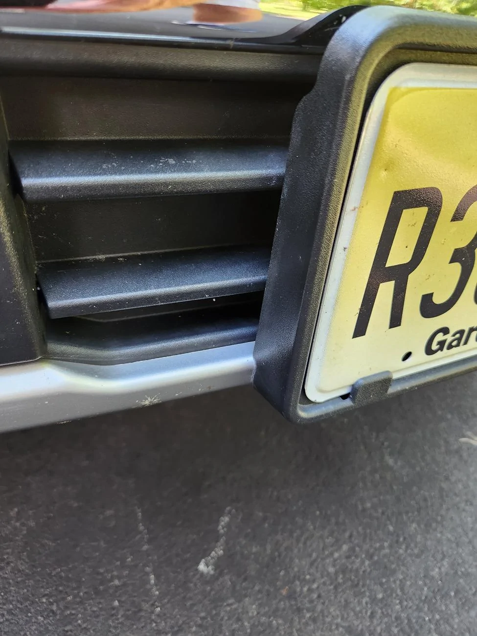 Ford F-150 Front license plate 20240713_154948