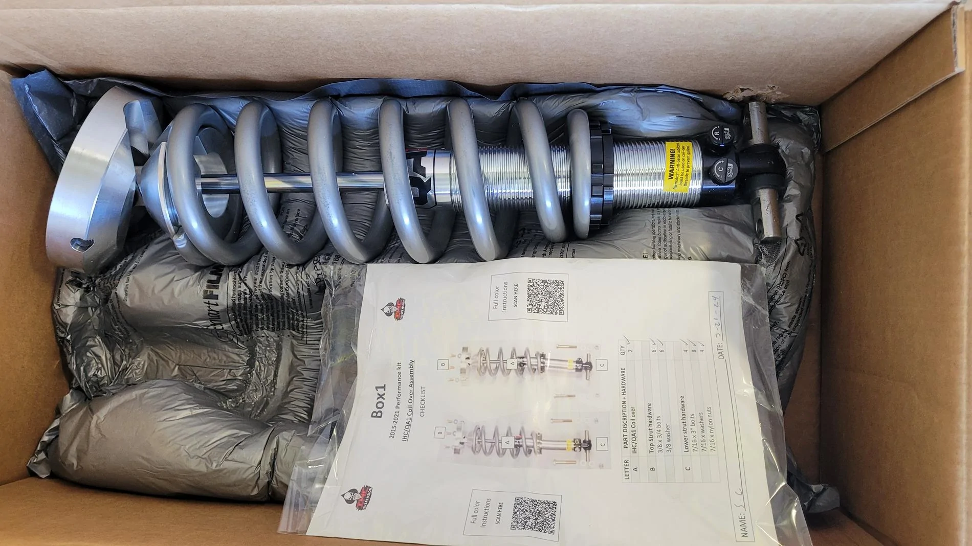 Ford F-150 IHC 3/5 Performance Lowering Kit on 2024 RCSB 20240803_094343