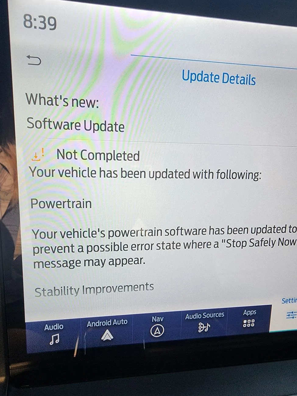 Ford F-150 Update Not Completed 20240825_083923