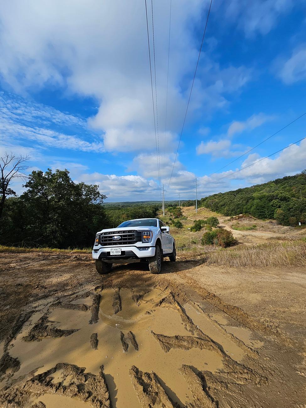 Ford F-150 First time really testing my truck offroad 20240901_093058