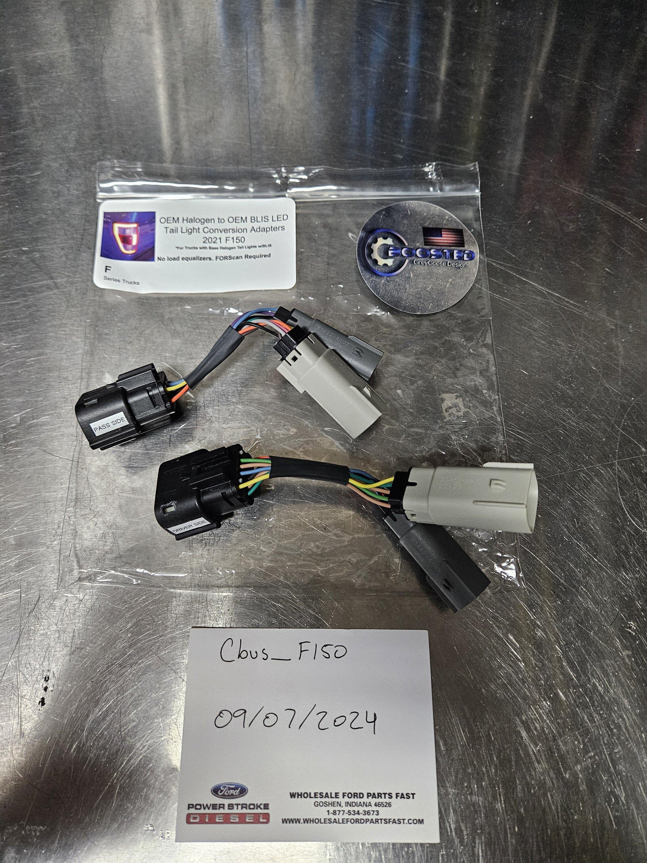 Ford F-150 Lariat Taillights & BGG Designs Adapter Harness 20240907_000655
