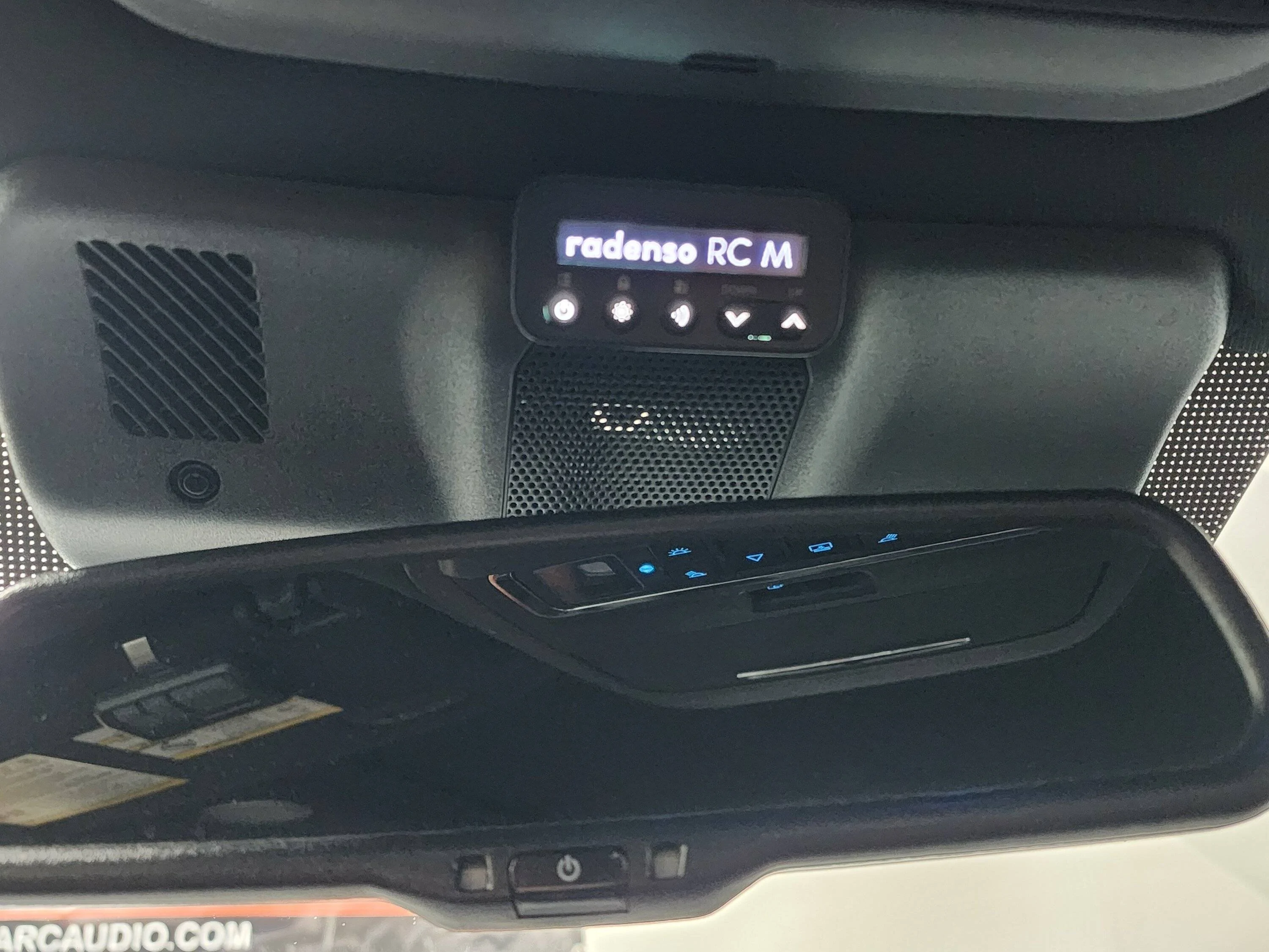 Ford F-150 Custom radar detector system install 20241023_123005