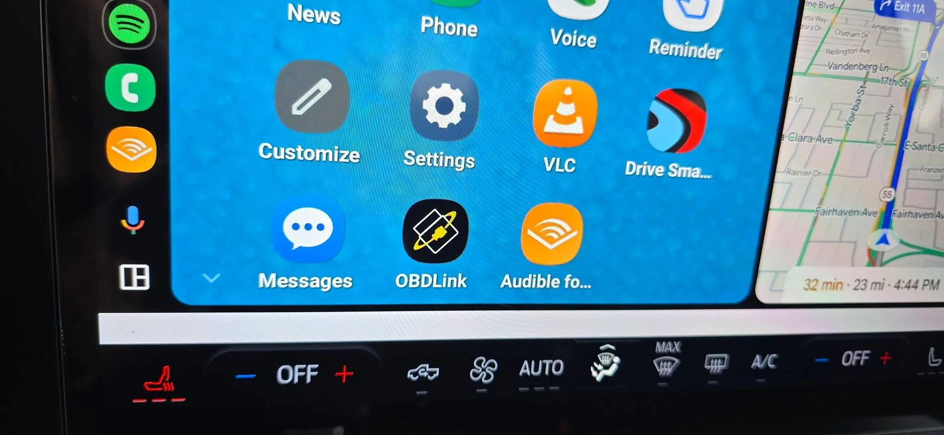 Ford F-150 OBDLink MX+ OBD2 On Android Auto 20241119_161222