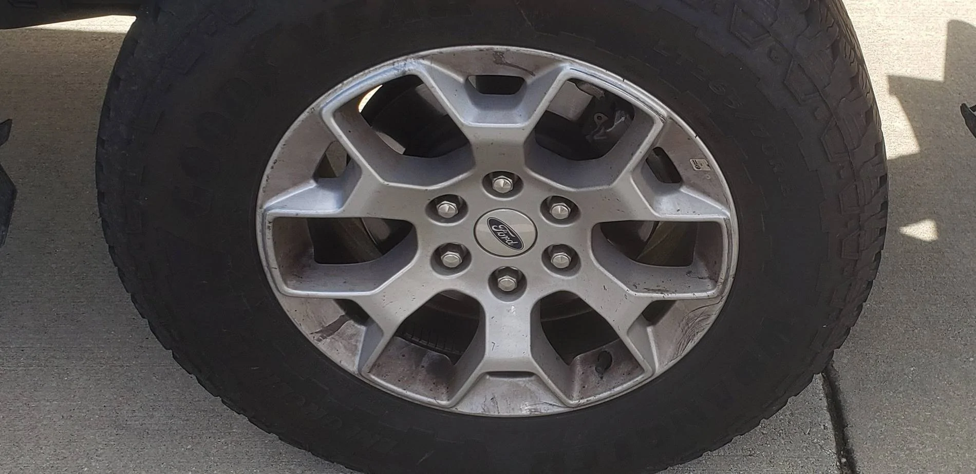 Ford F-150 Does anyone have these replica wheels? 20241120_121843