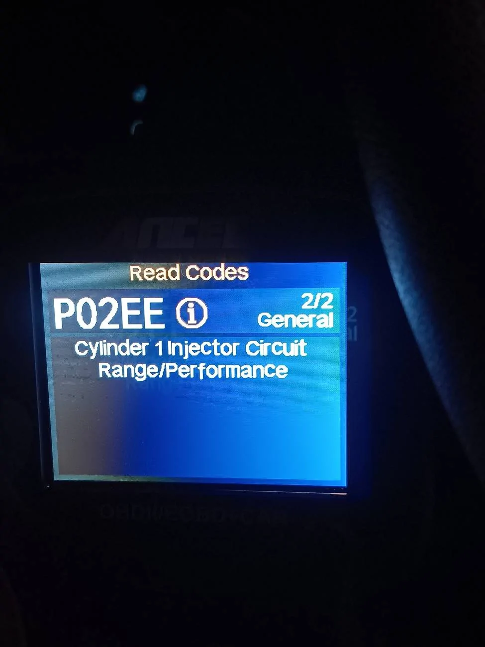 Ford F-150 P02EE Injector Code 20241201_182218