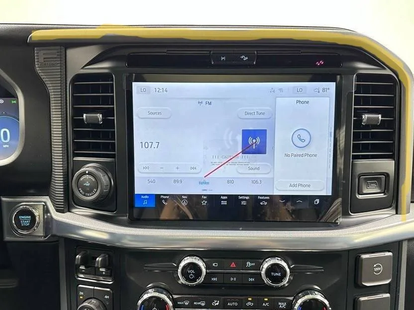 Ford F-150 How in the world to remove radio bezel on 2025??? 2025 PB