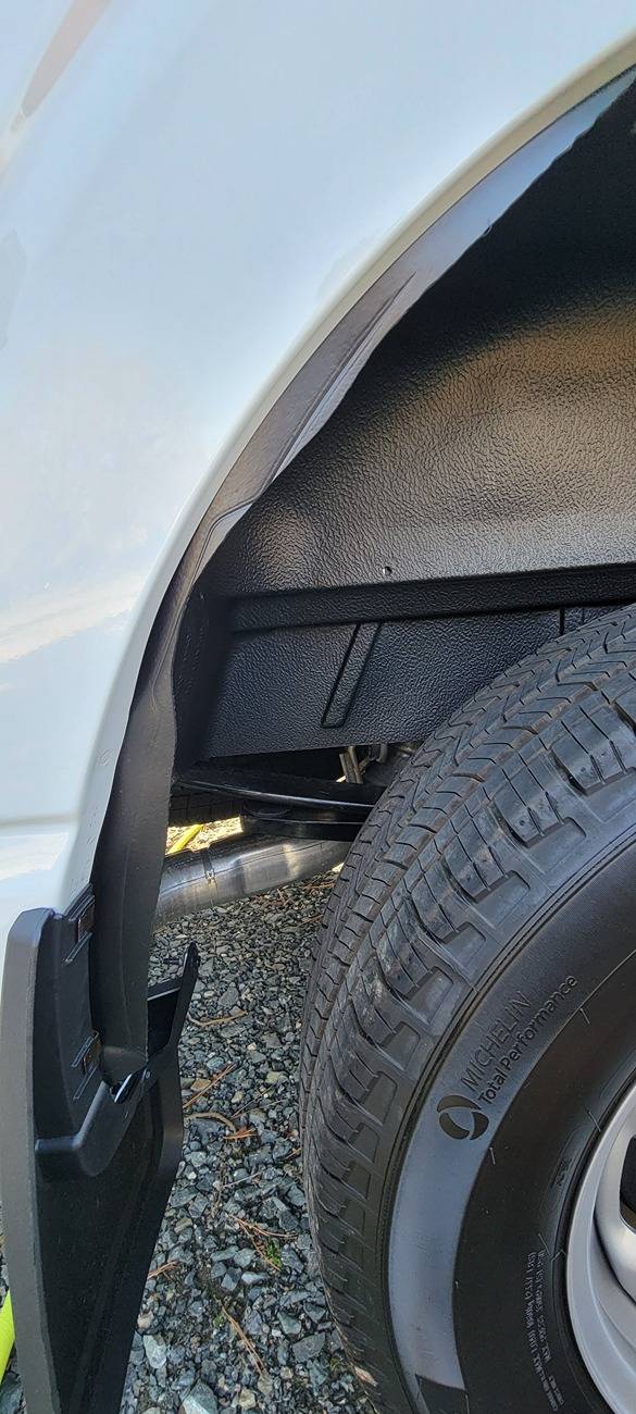 Ford F-150 Just installed Husky wheel well liners 20250308_141546