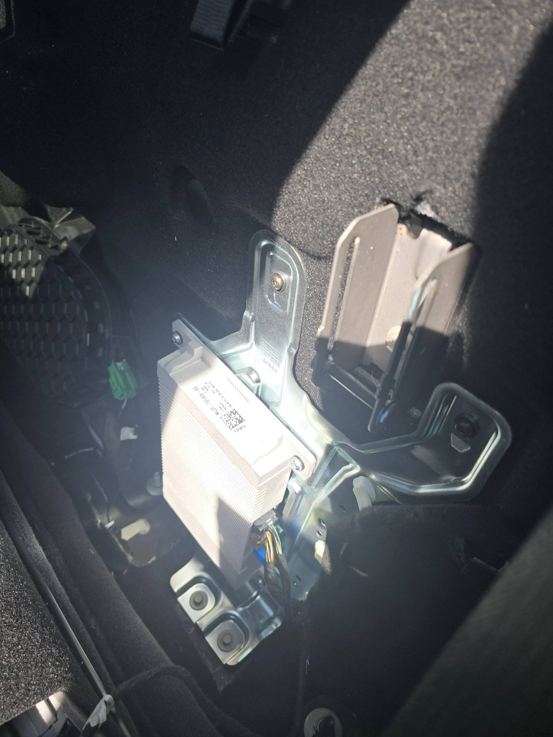 Ford F-150 Driver's rear seat latch 20250314_121253