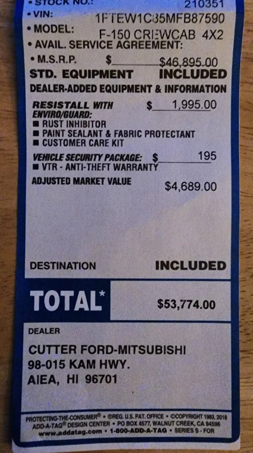 Ford F-150 First Time F-150 Owner 20250330_202041