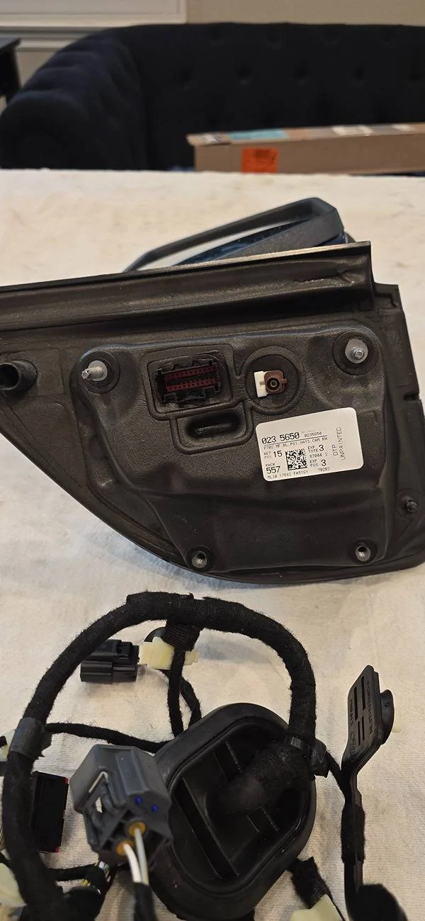 Ford F-150 OEM Mirrors with Bliss, Camera, and Wire Harnesses Complete Set 20250503_095057