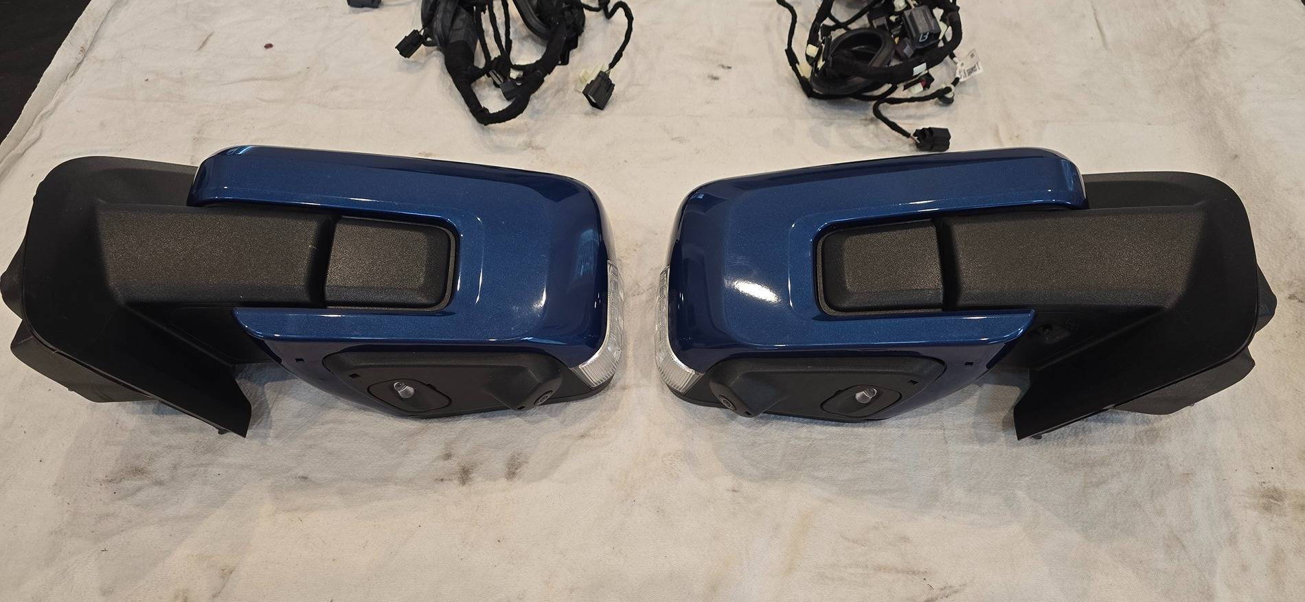 Ford F-150 OEM Mirrors with Bliss, Camera, and Wire Harnesses Complete Set 20250503_095235