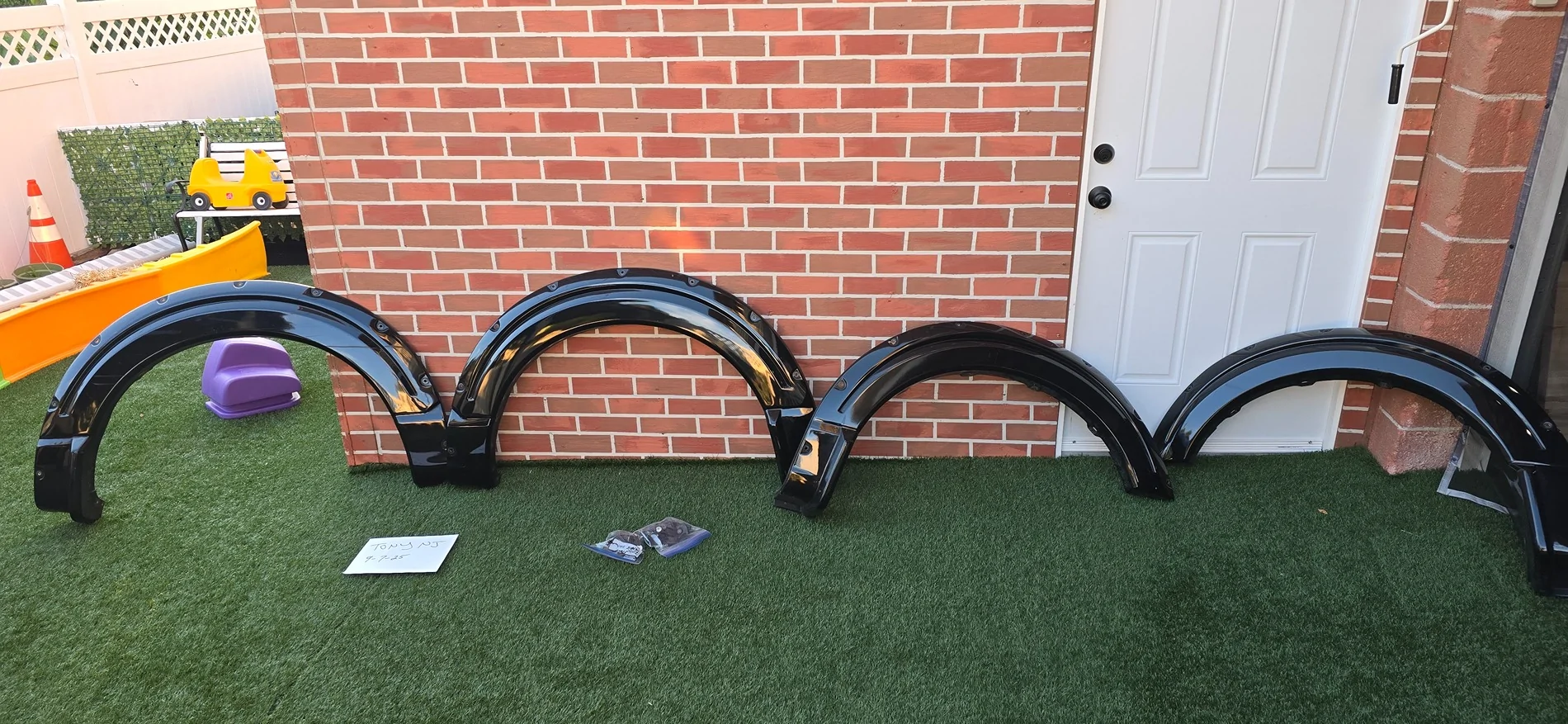 Ford F-150 Air Design Fender Flares Painted $400 20250907_183952