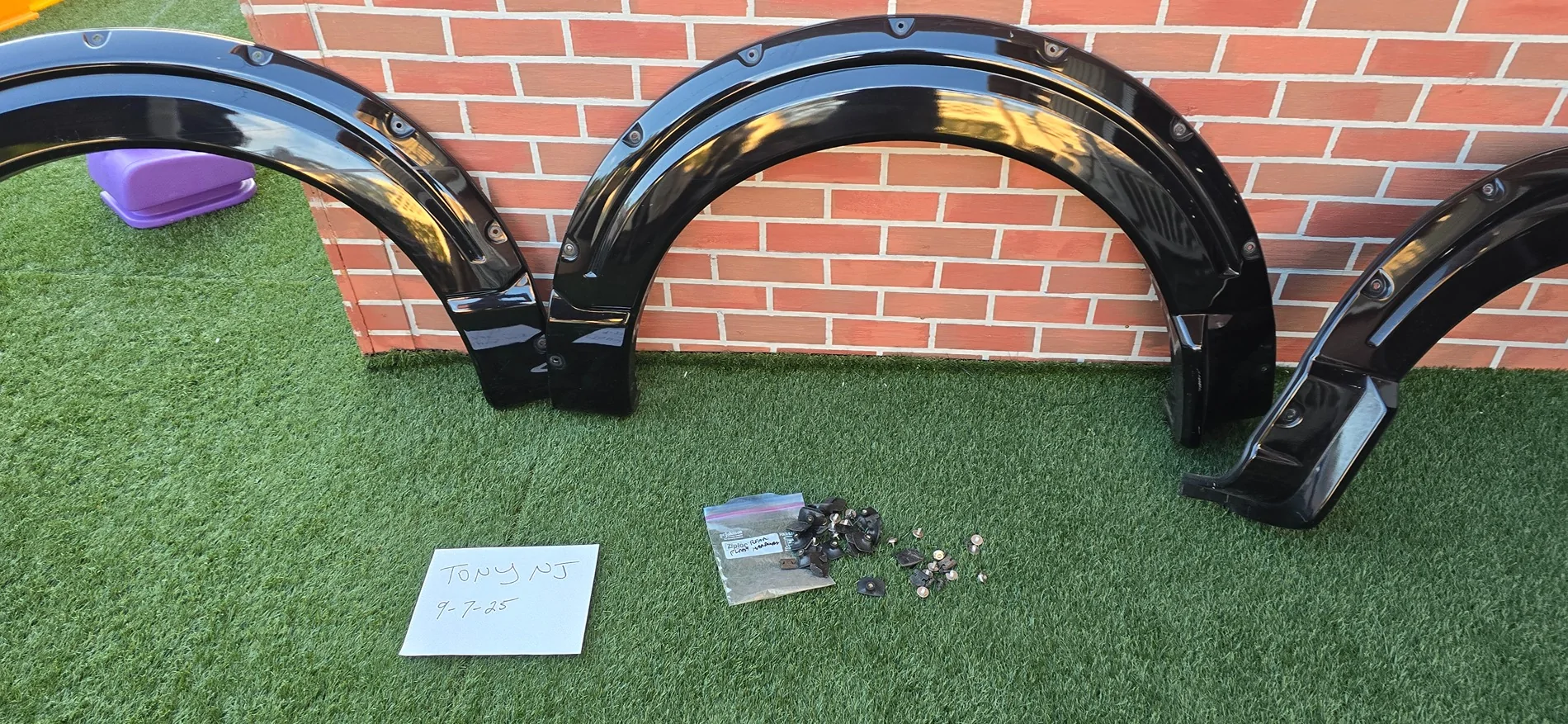 Ford F-150 Air Design Fender Flares Painted $400 20250907_184108