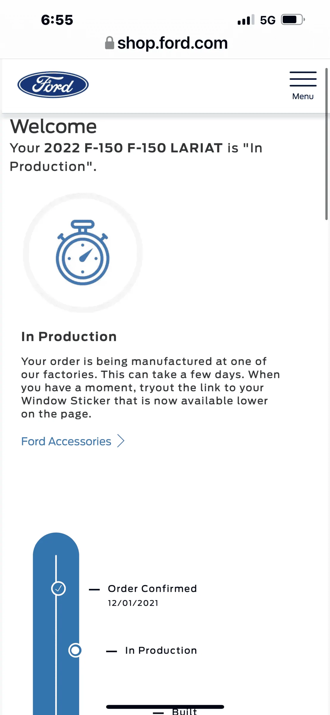 Ford F-150 Anybody have a 2/7/2022 Build week? 2058AAD6-C02B-46AA-A0C0-ECD4EE3C711F