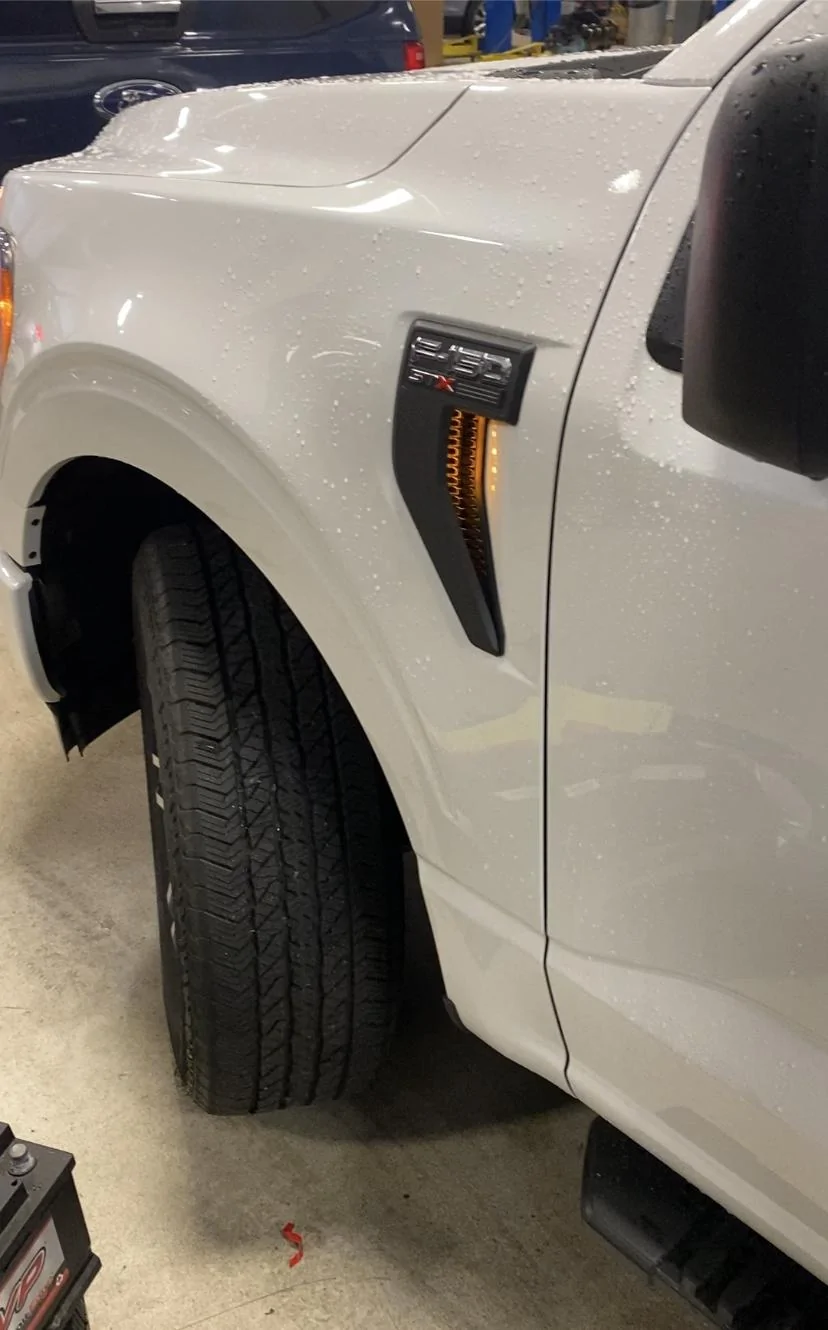 Ford F-150 Fender badge turn signal upgrade 2259B53A-12E4-4A0D-8045-2406FDE87817